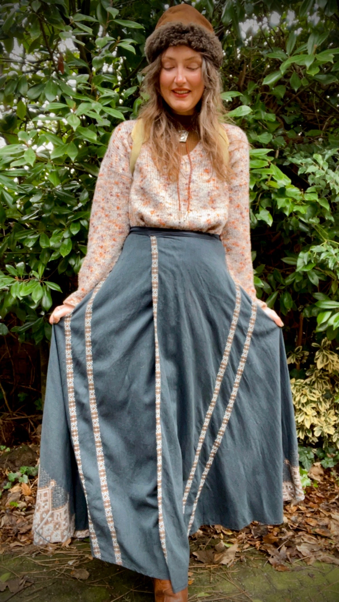 70s Wrap Skirt