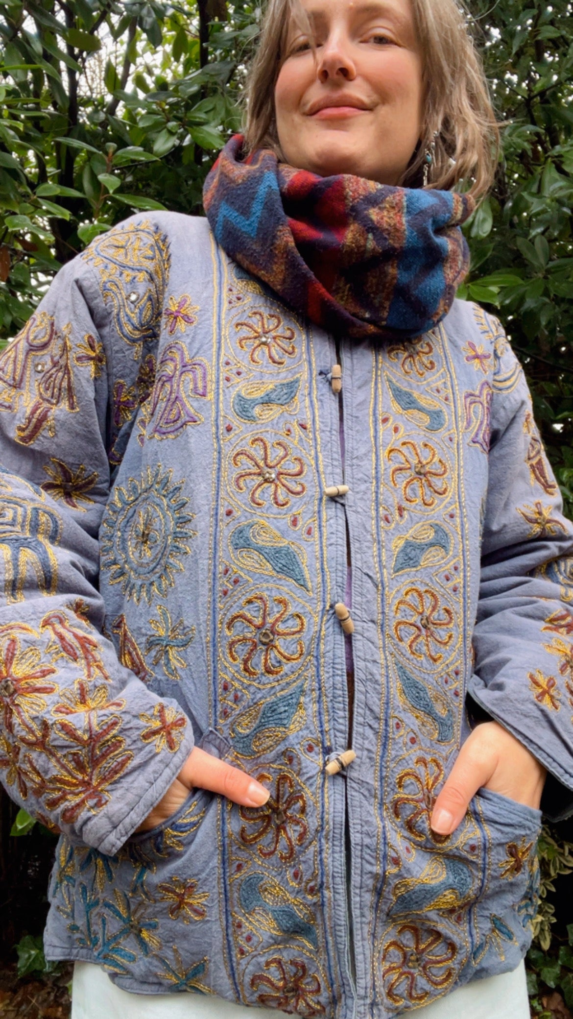 Padded Kantha Jacket