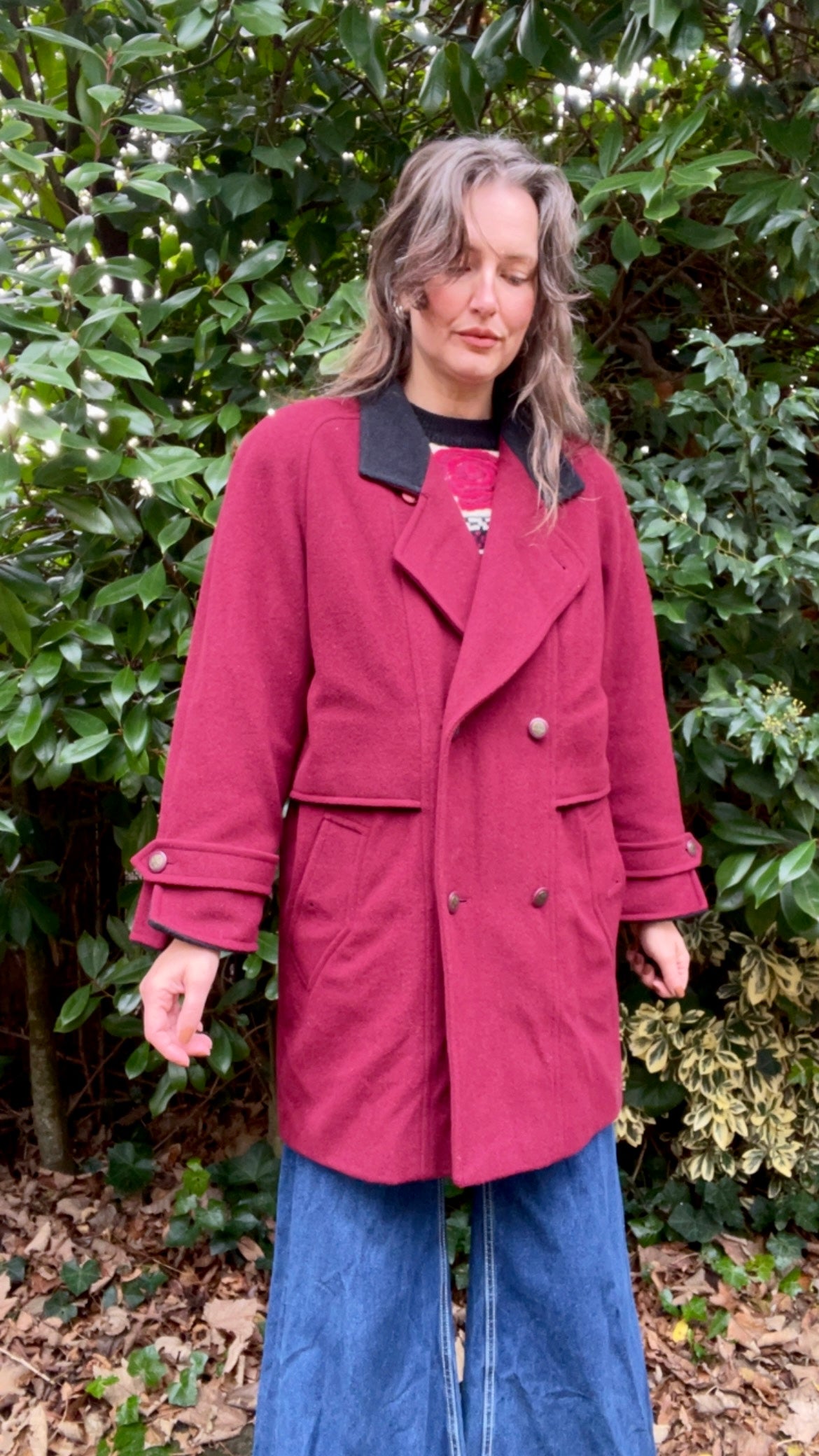 Mid-length Wool Coat