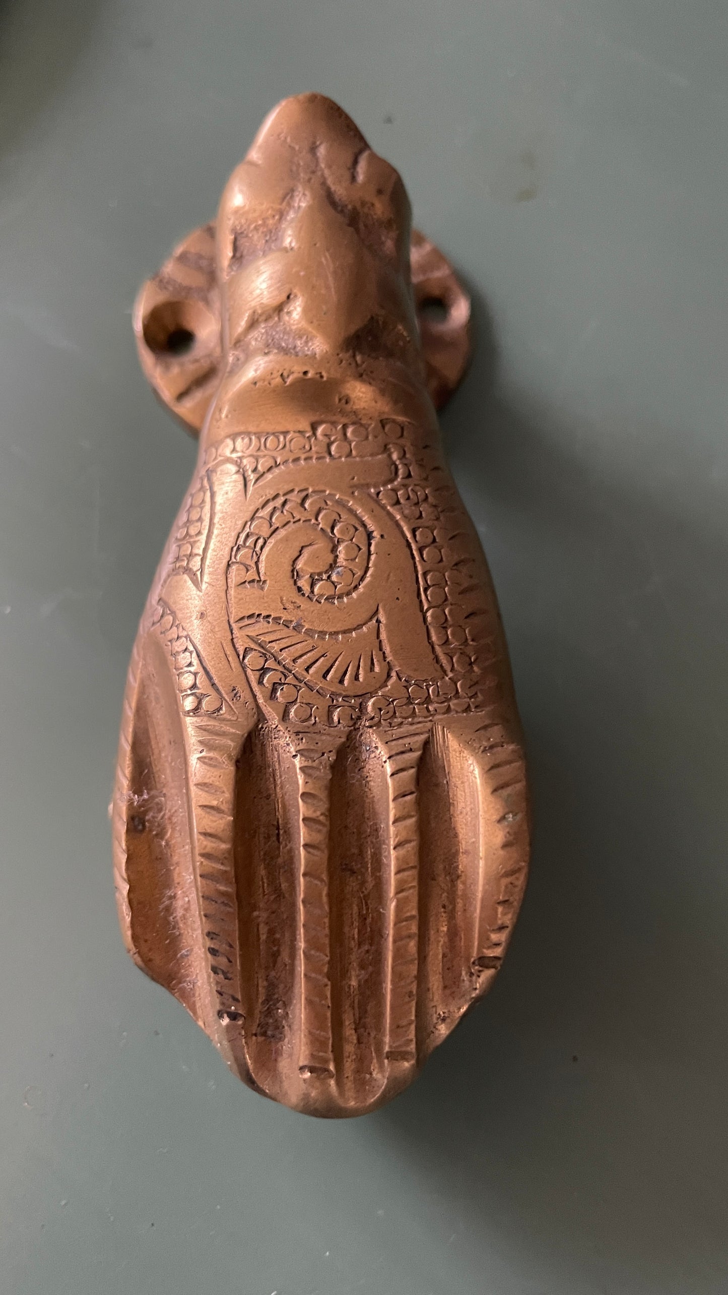Buddha’s Hand Door Knocker