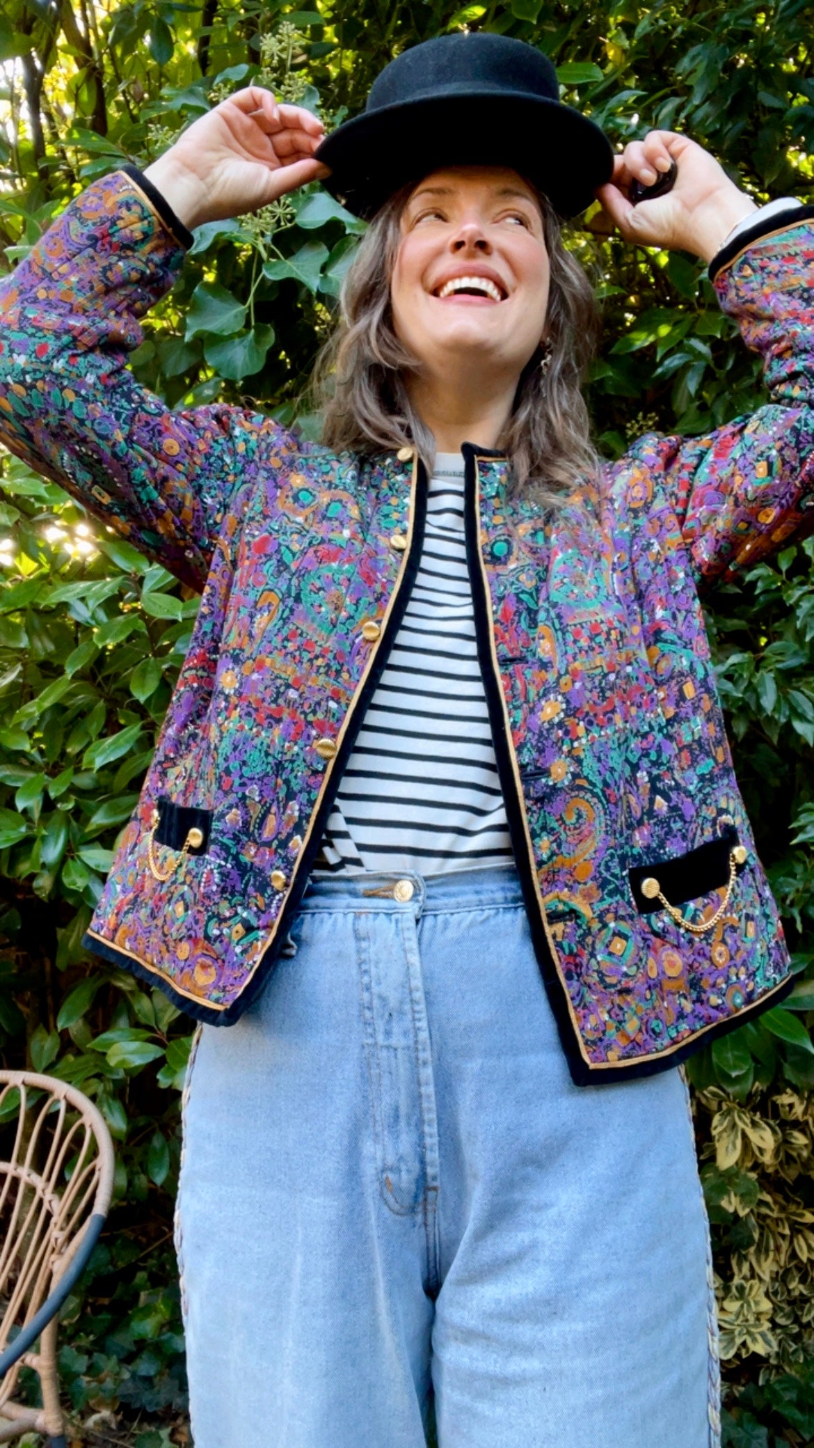 Colorful 80s Jacket