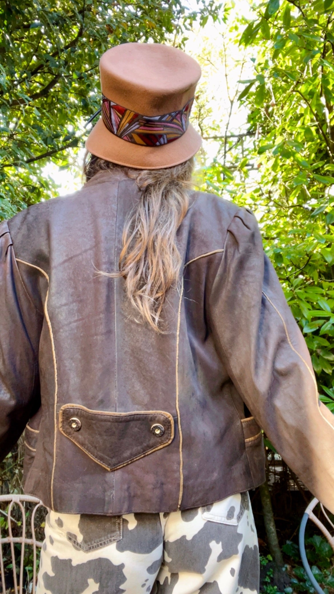 Leather Folklore Jacket