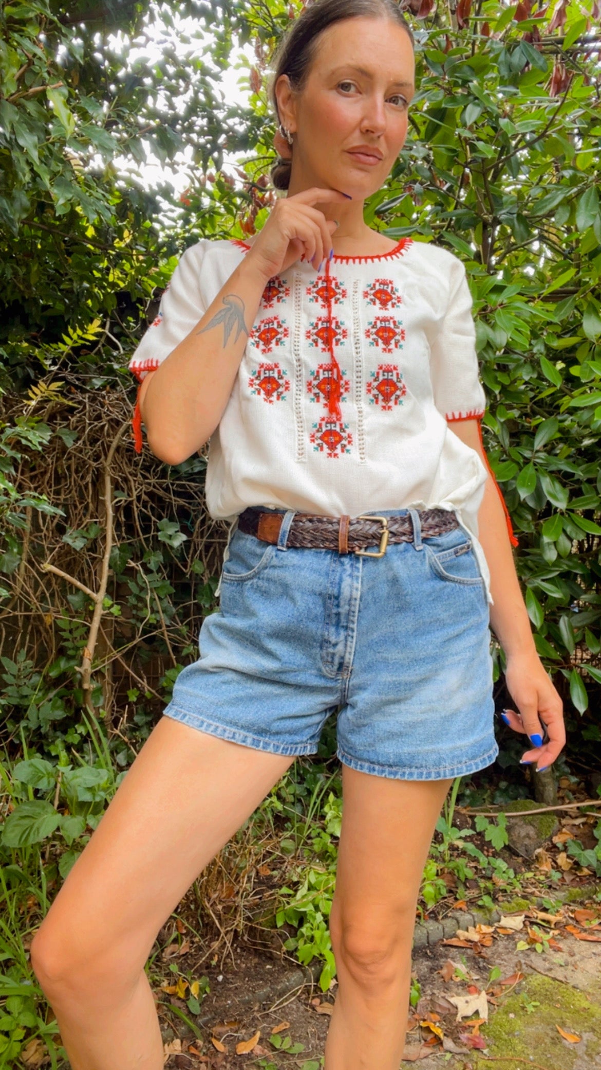 70s Folklore Top