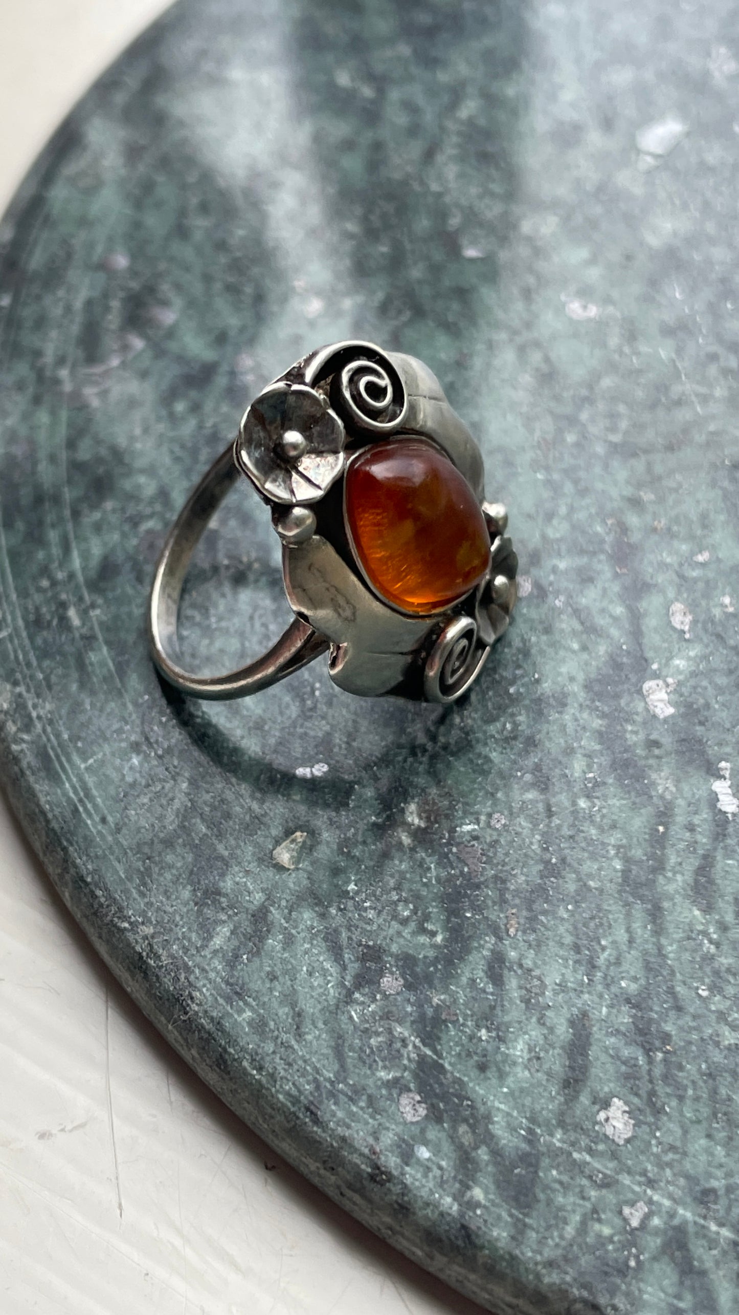 Baltic Amber Ring