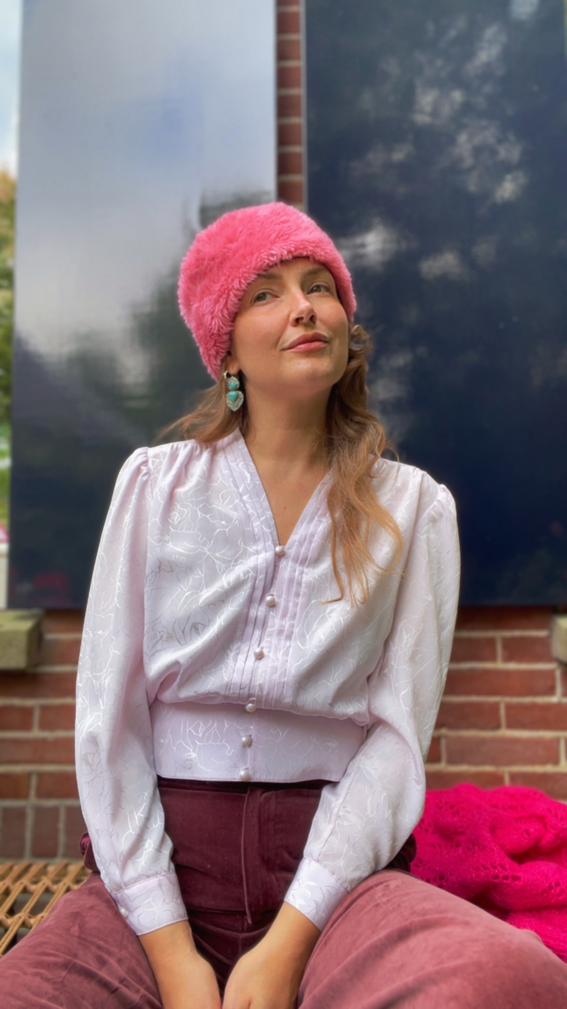 70s Cropped Blouse
