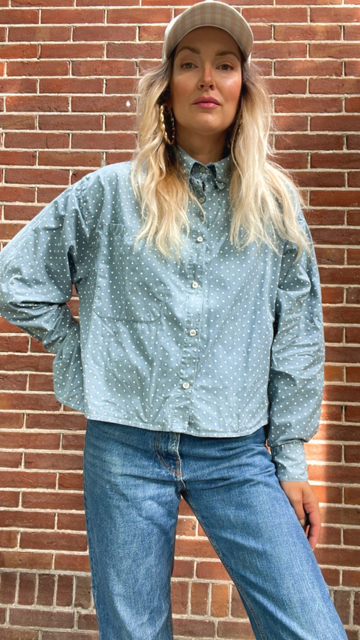 80s Polkadot shirt