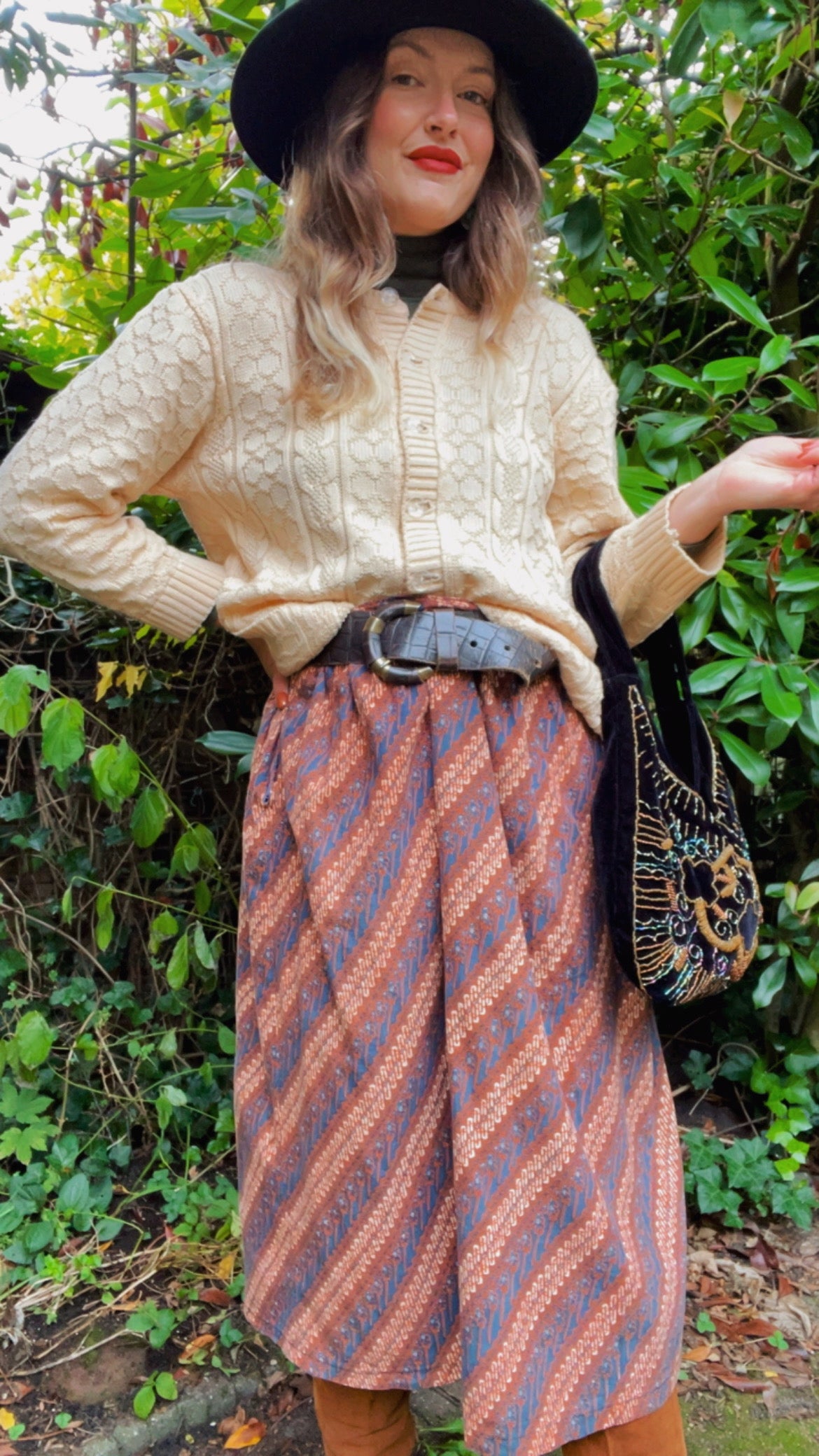 70s Batik Skirt