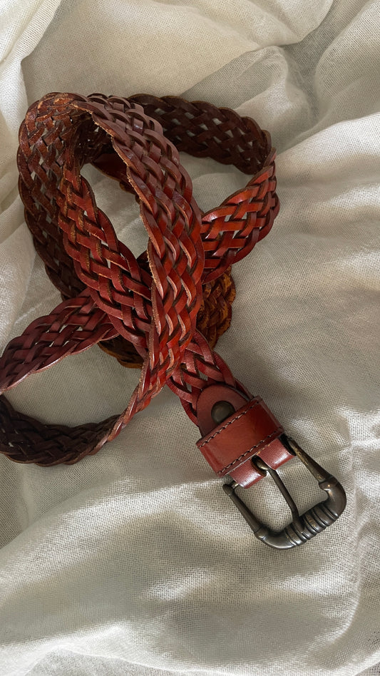 Braided belt