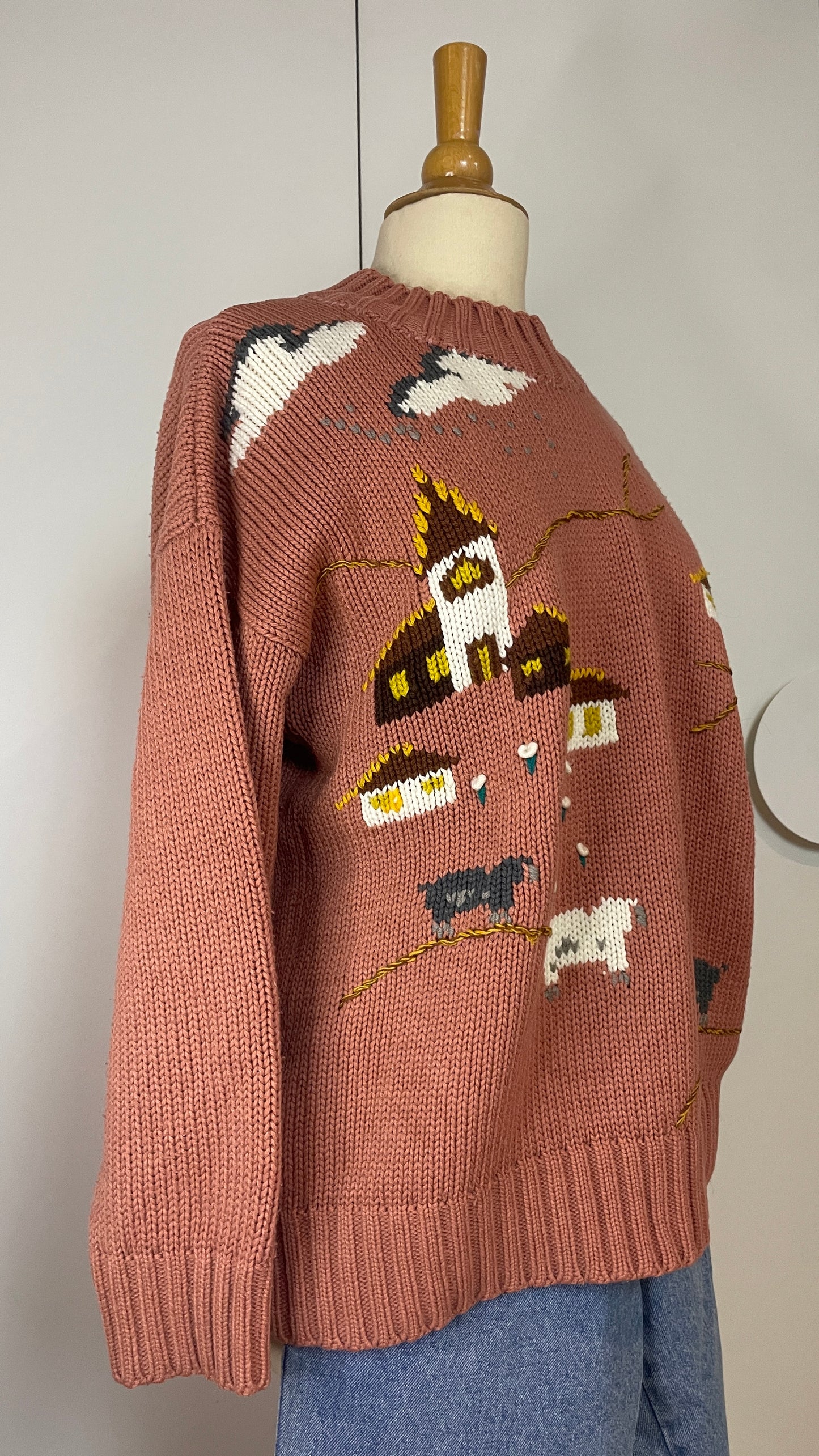 Blush Cottage Jumper