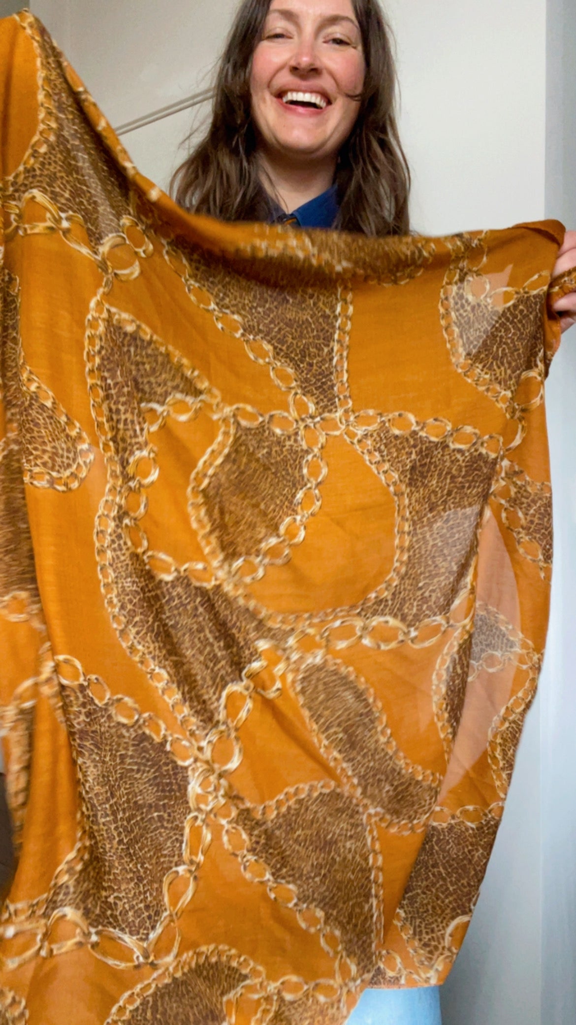 Animal & Chains Scarf