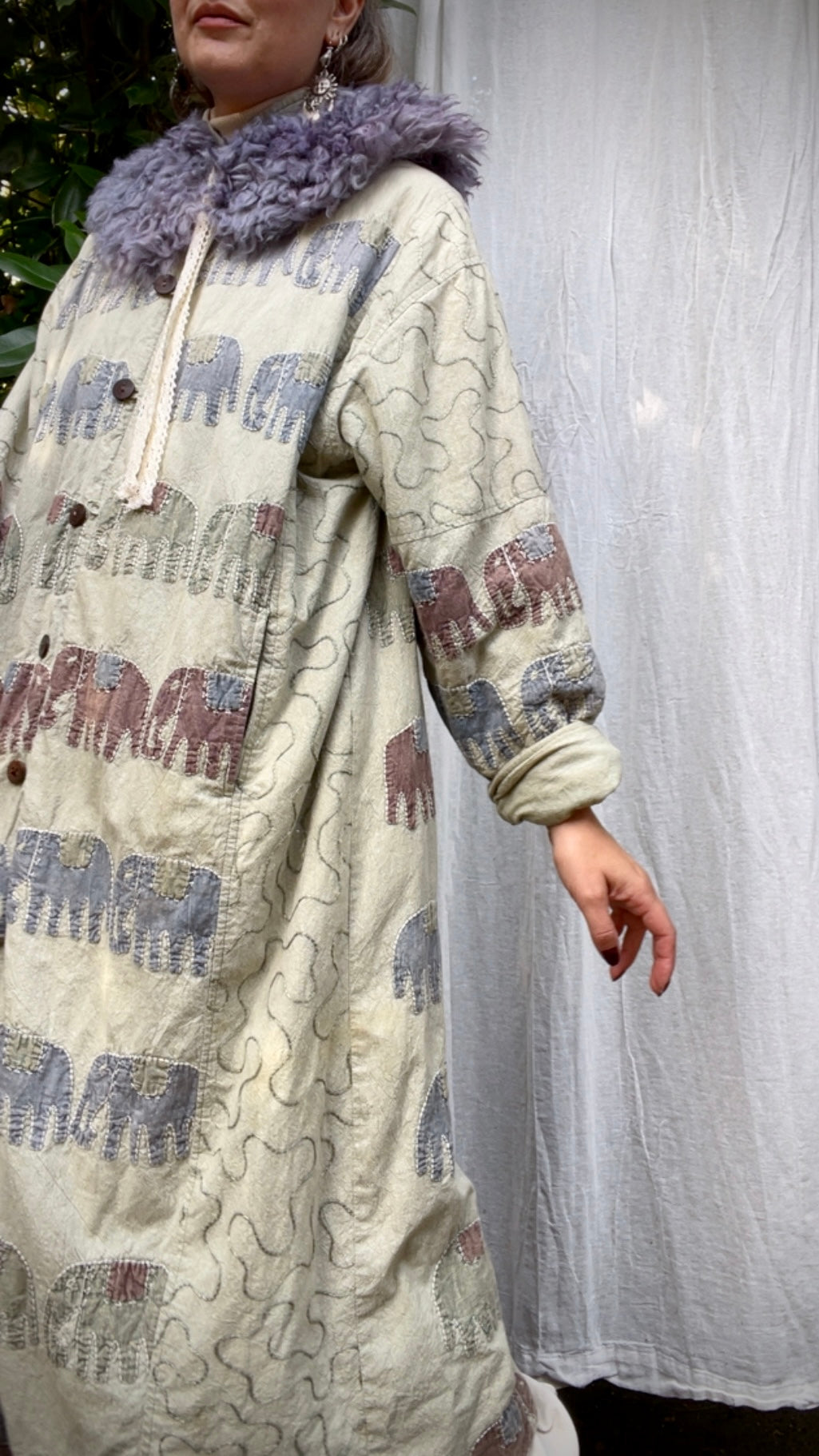 Full Length Kantha Jacket