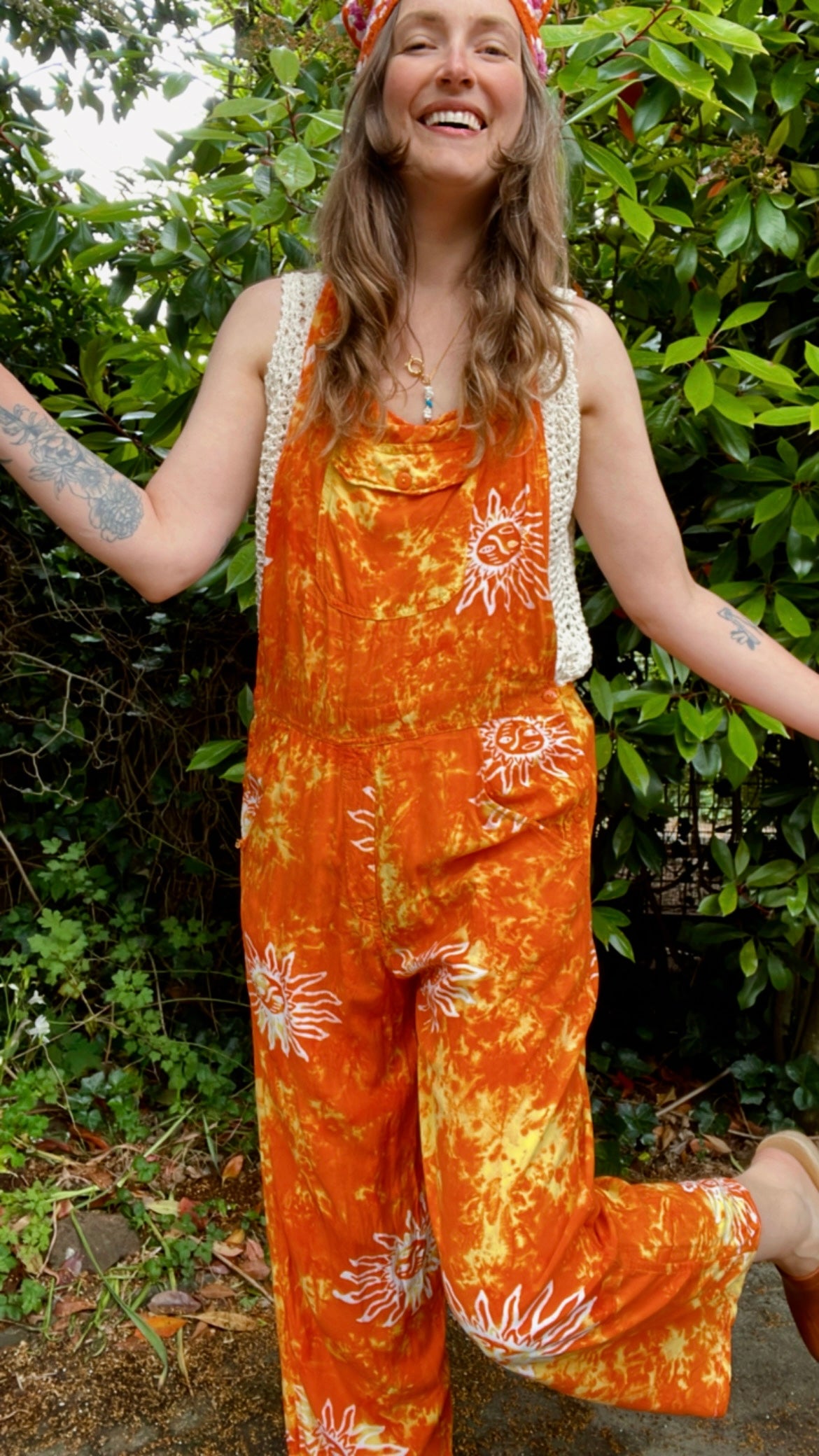 90s Sunny Dungarees