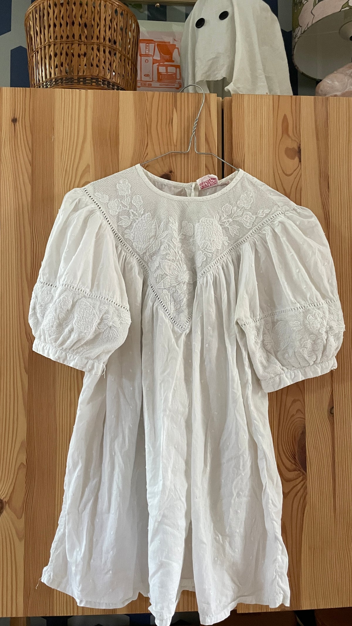 Lace Plumetis SS TOP