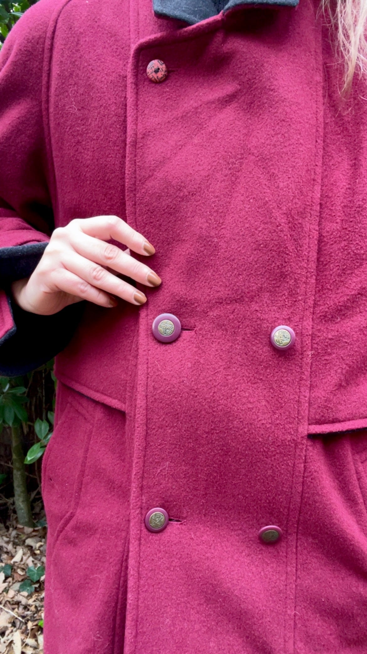 Mid-length Wool Coat