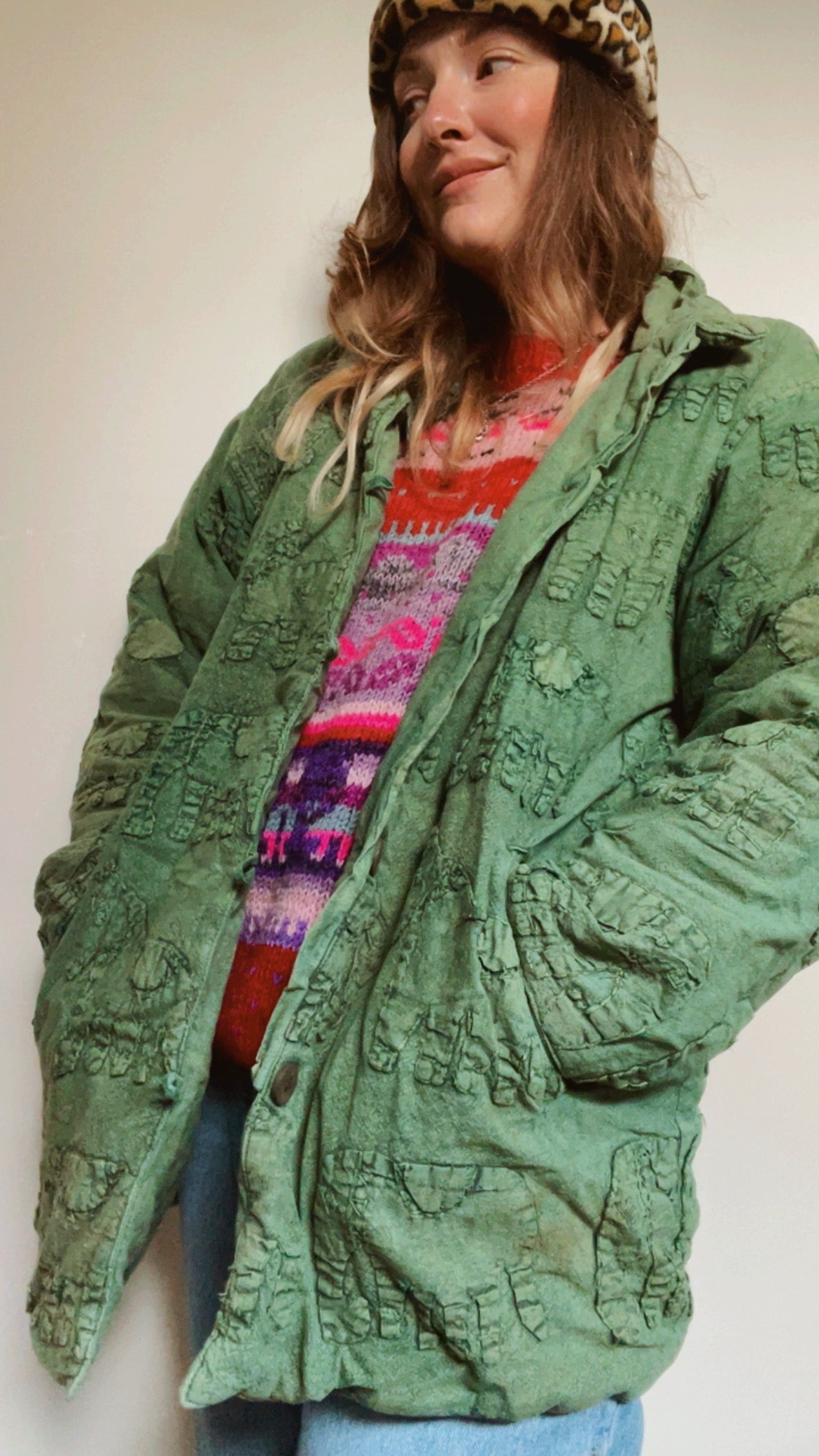 Jade Kantha Jacket