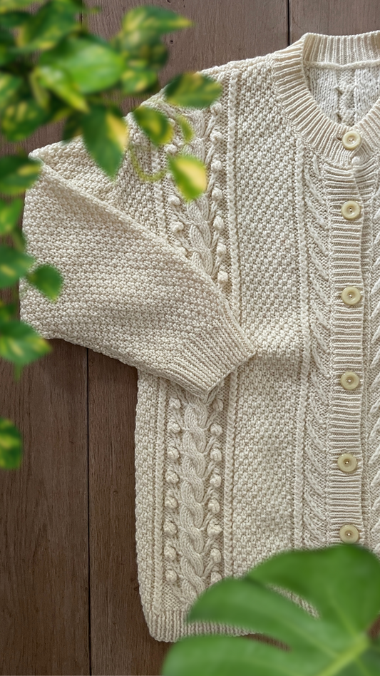 Hand Knitted Cardigan