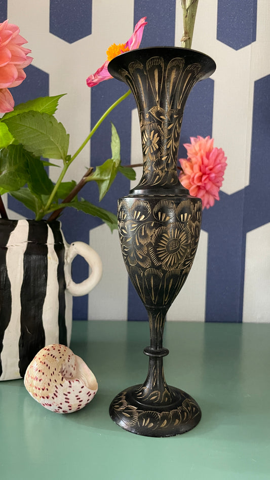 Indian Brass Vase
