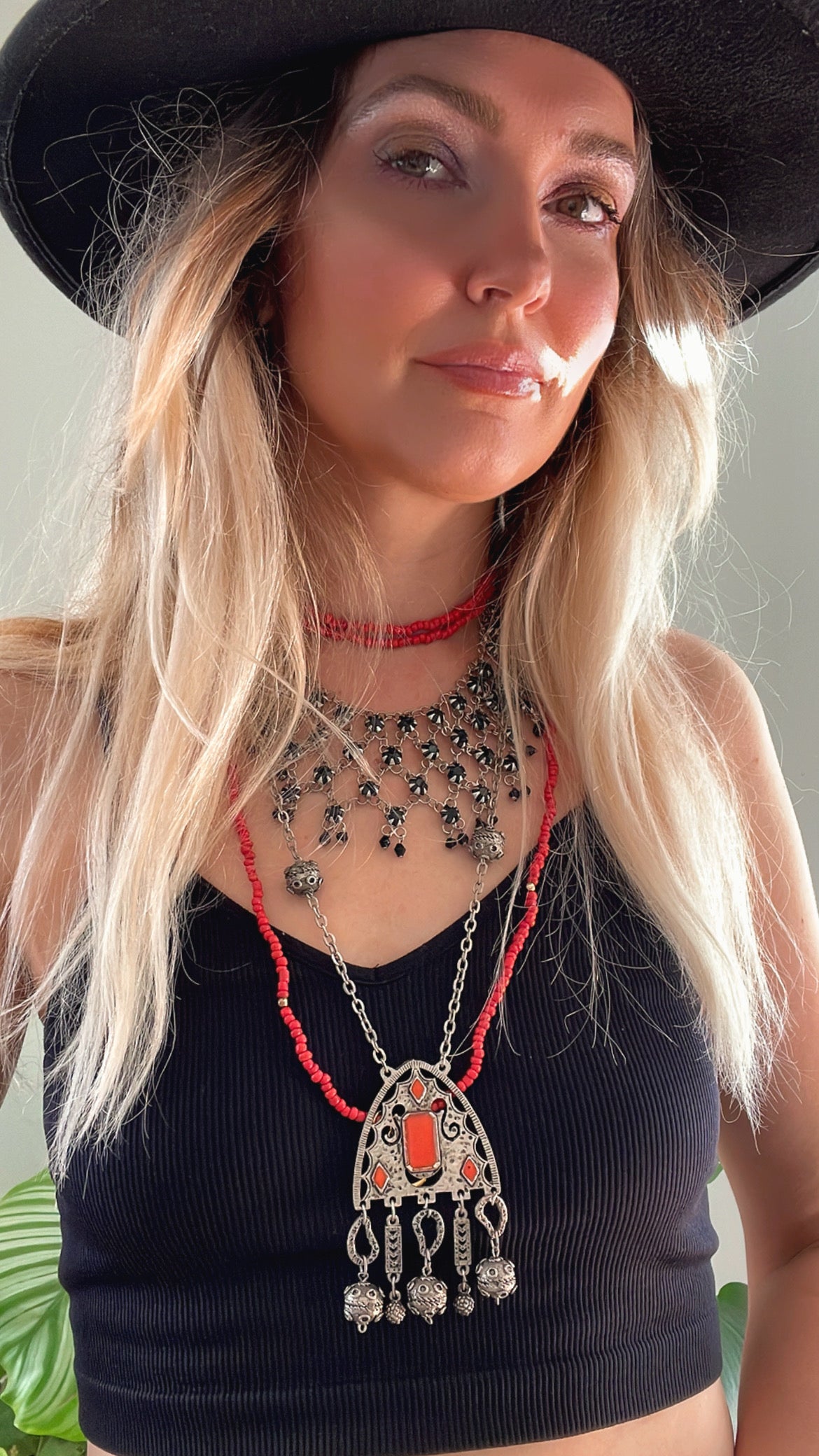 Eclectic necklaces