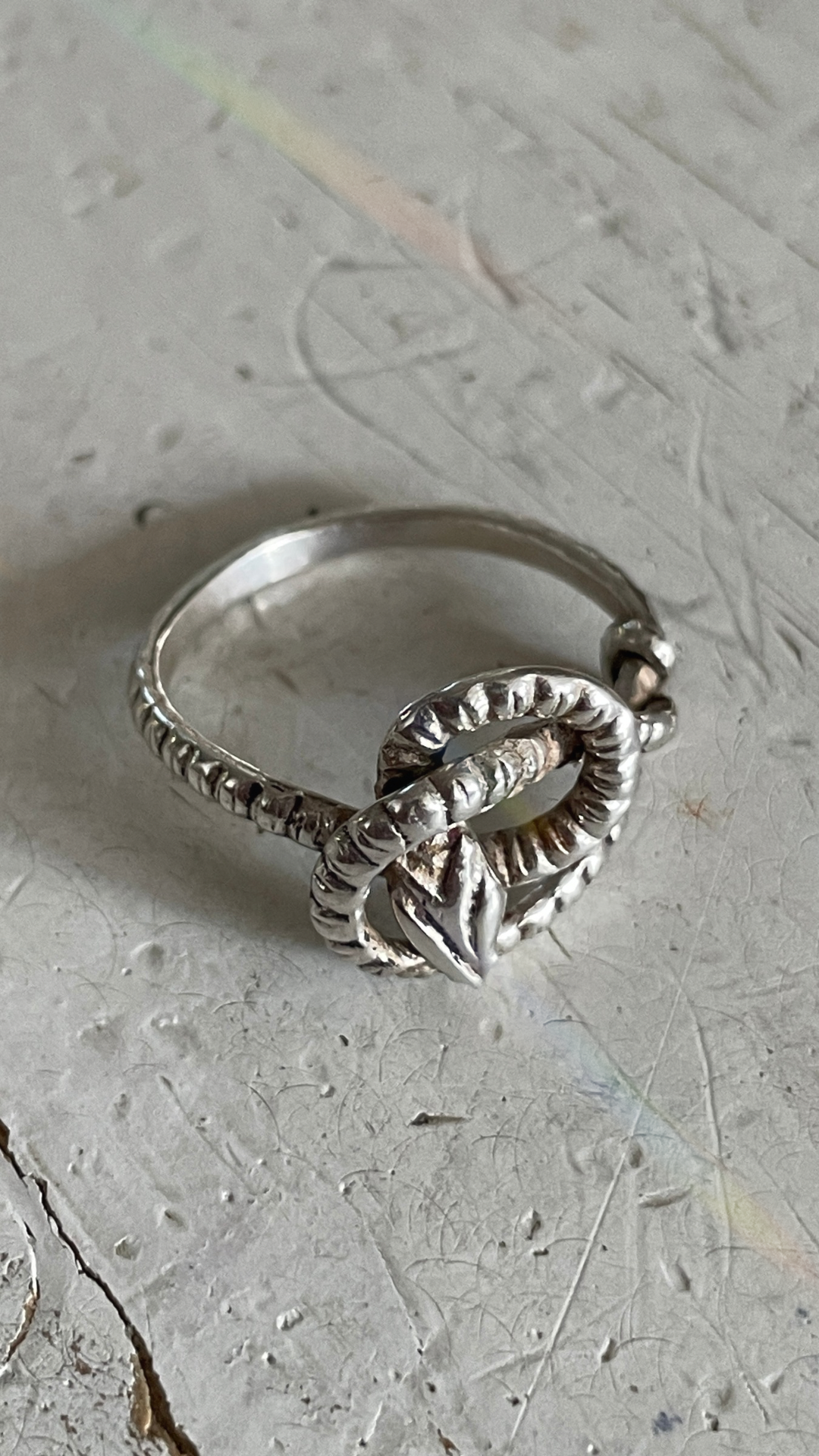 Serpent Silver Ring