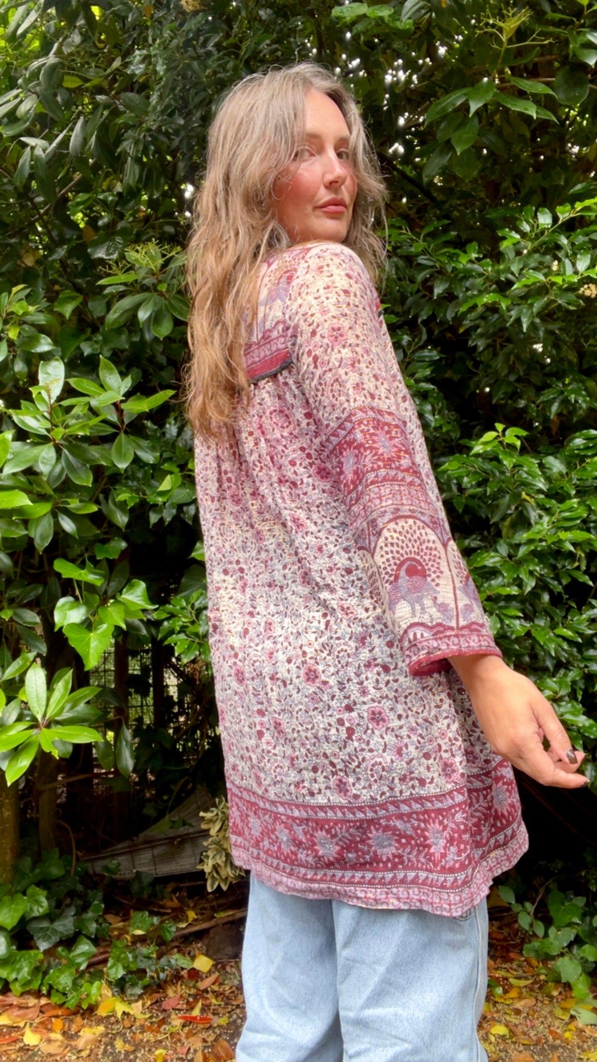 Cotton Gauze Mini Dress