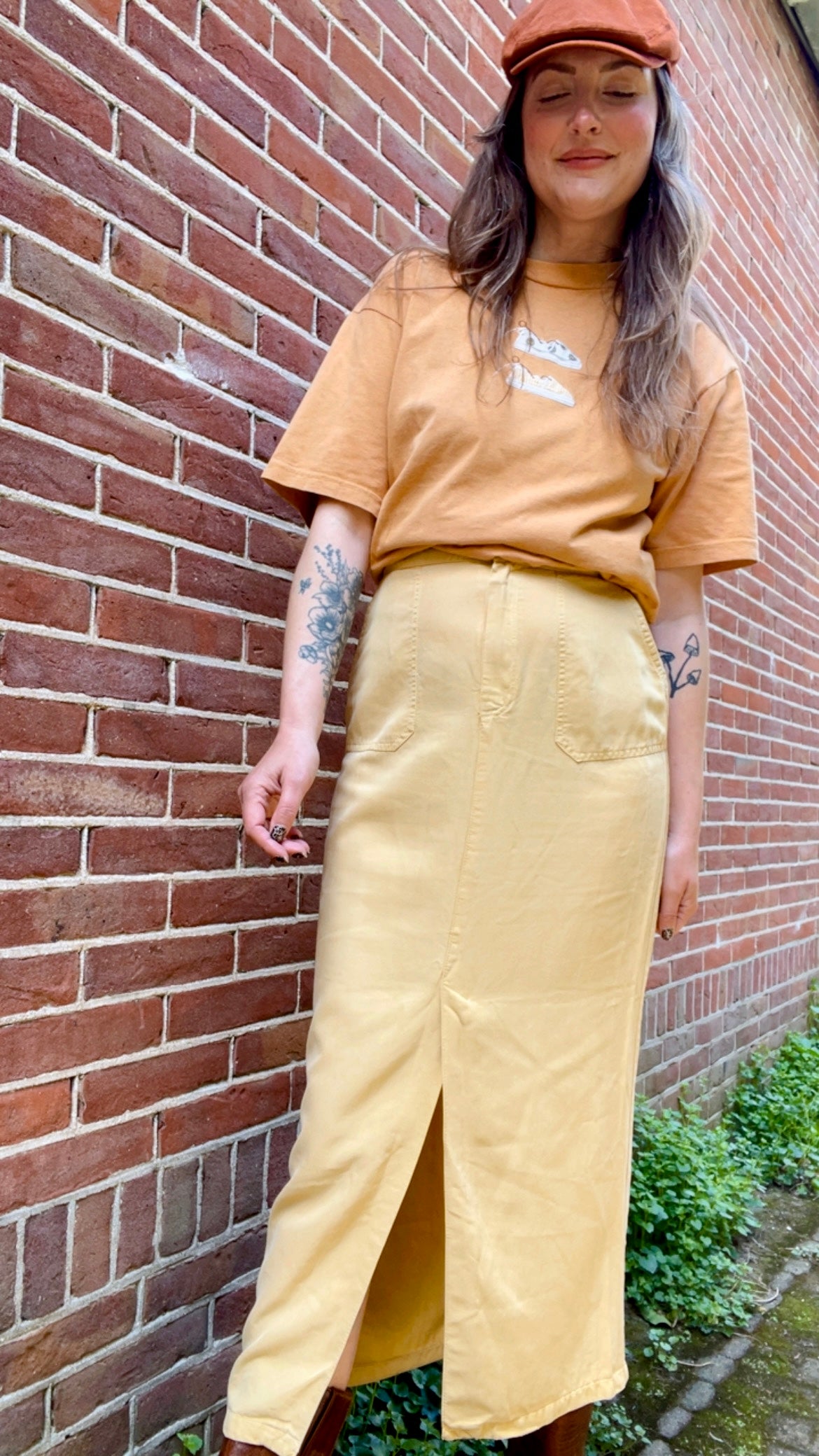 Worker Maxi Skirt