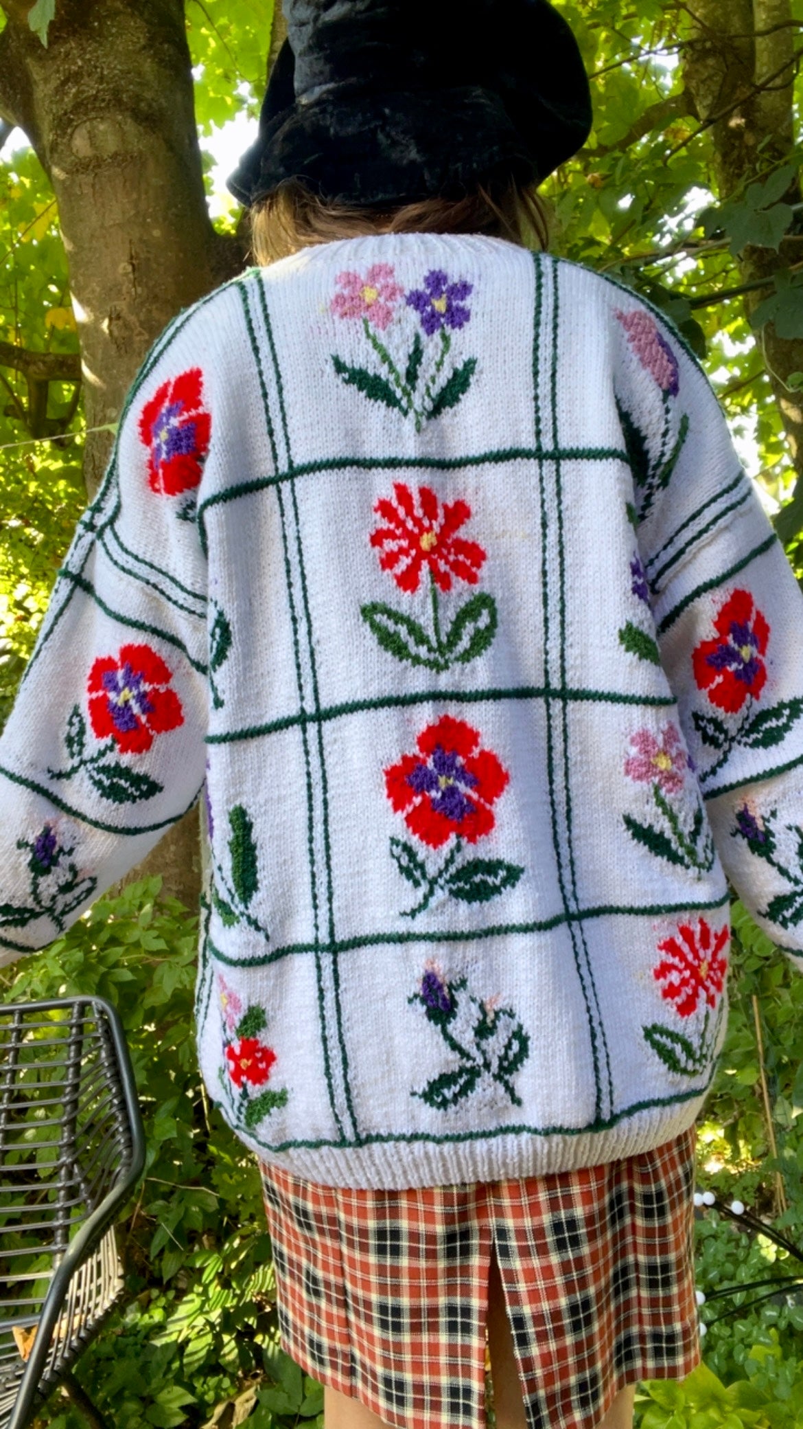 Flower Novelty Cardigan