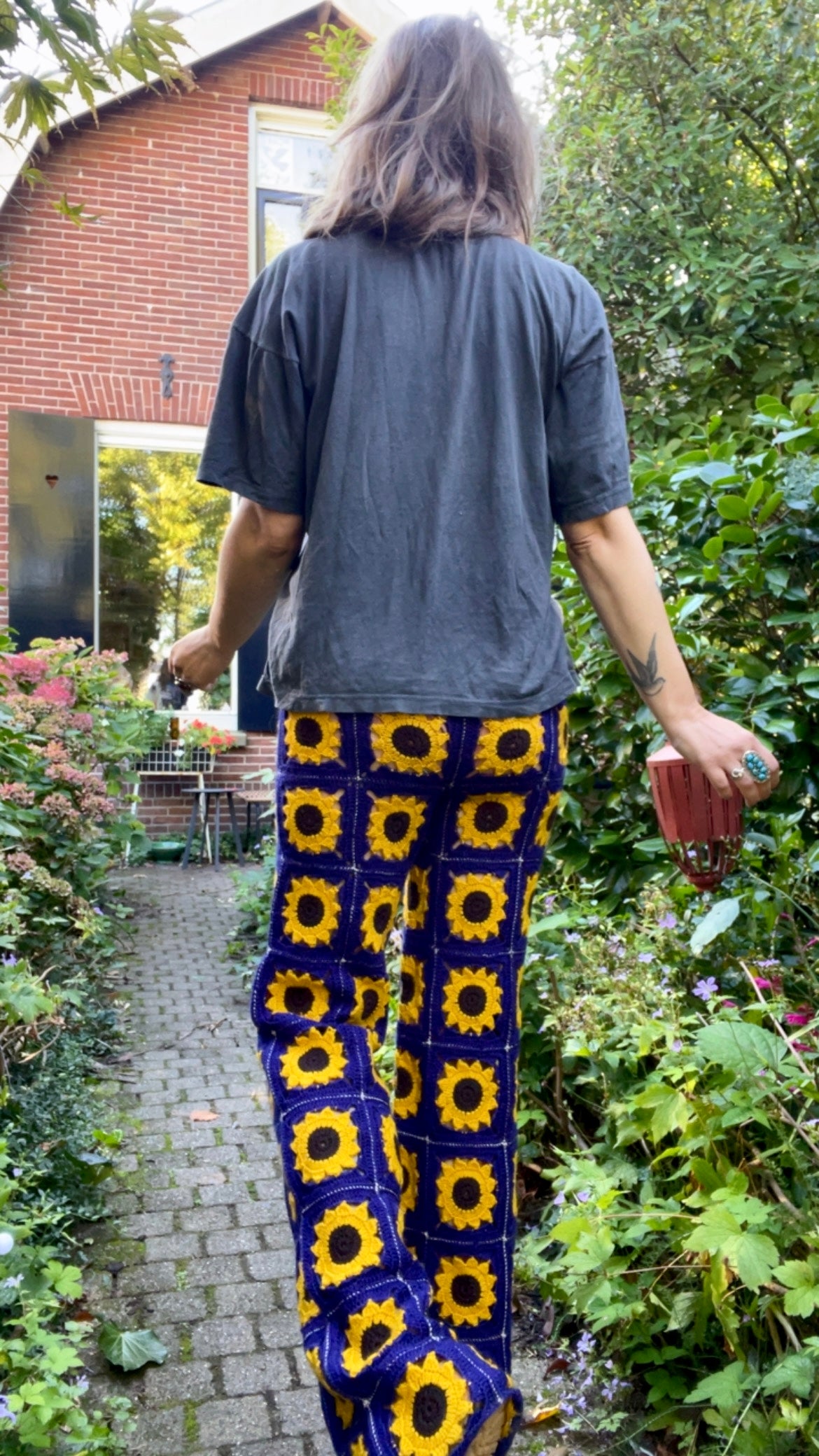 Crochet Sunflower Trousers