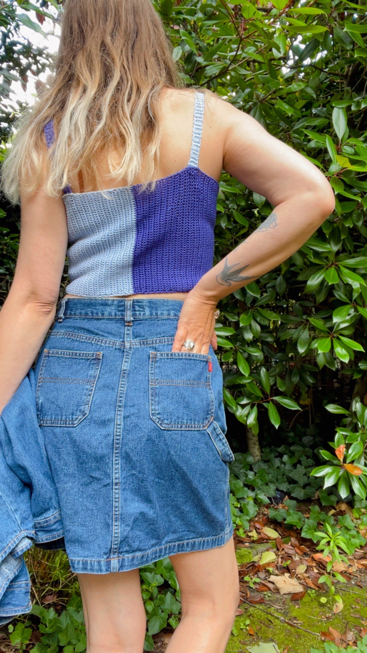 Denim Worker Skirt