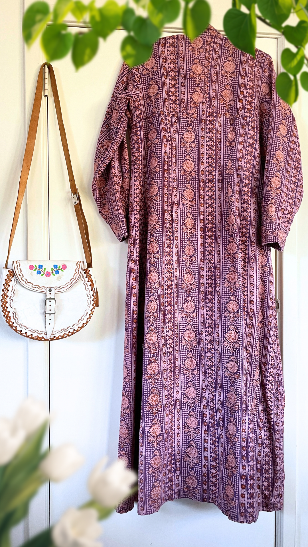 Blockprint Shirt Dress
