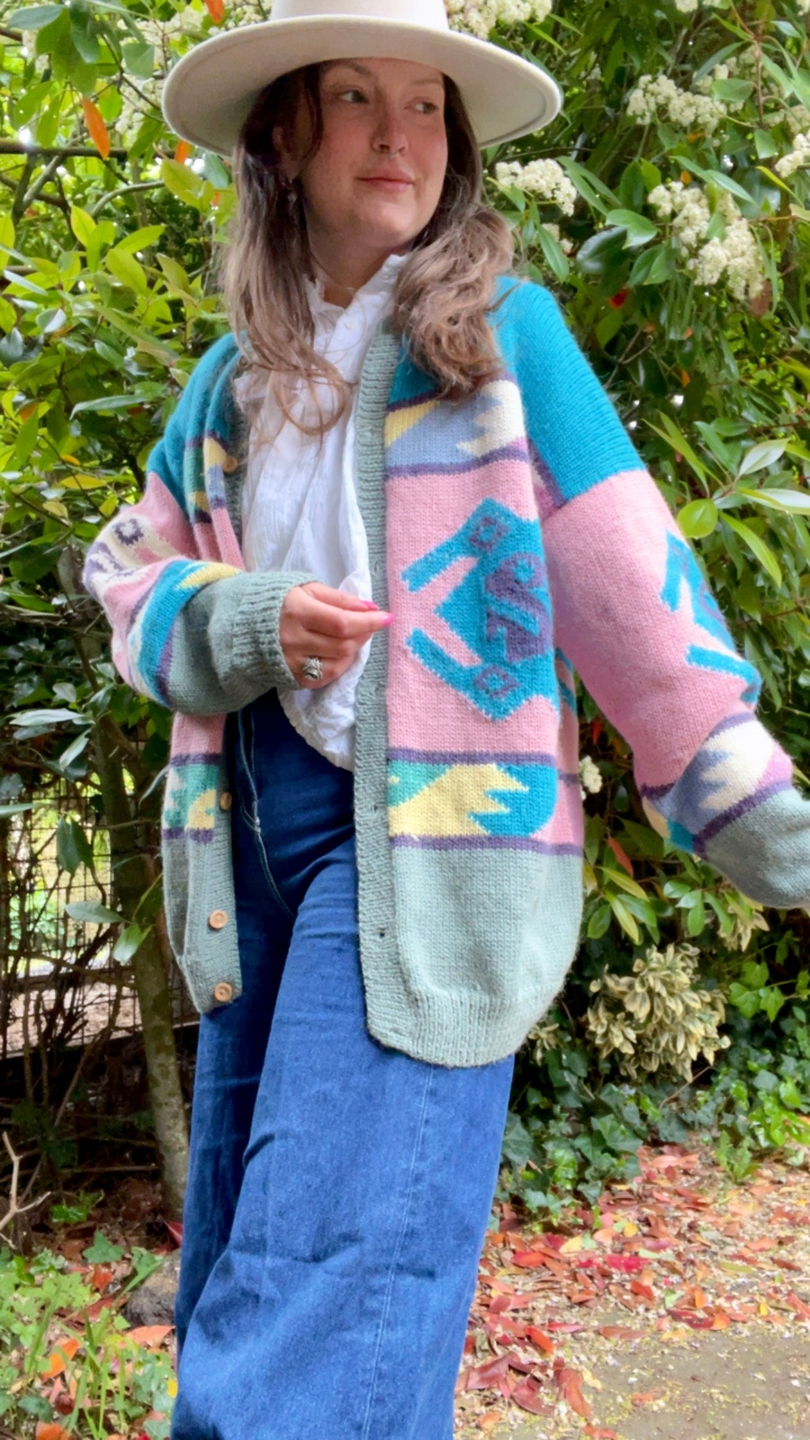 Wool Pastel Cardigan