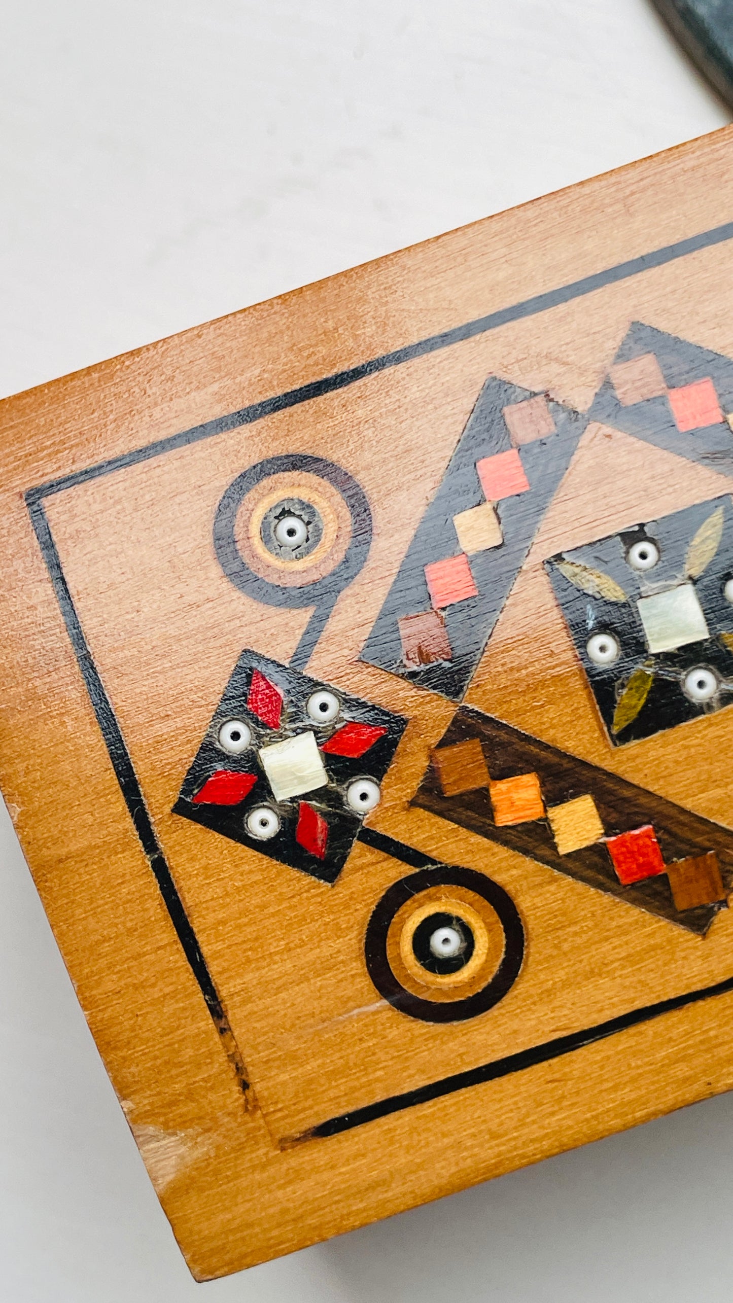 Wood Inlay Treasure Box