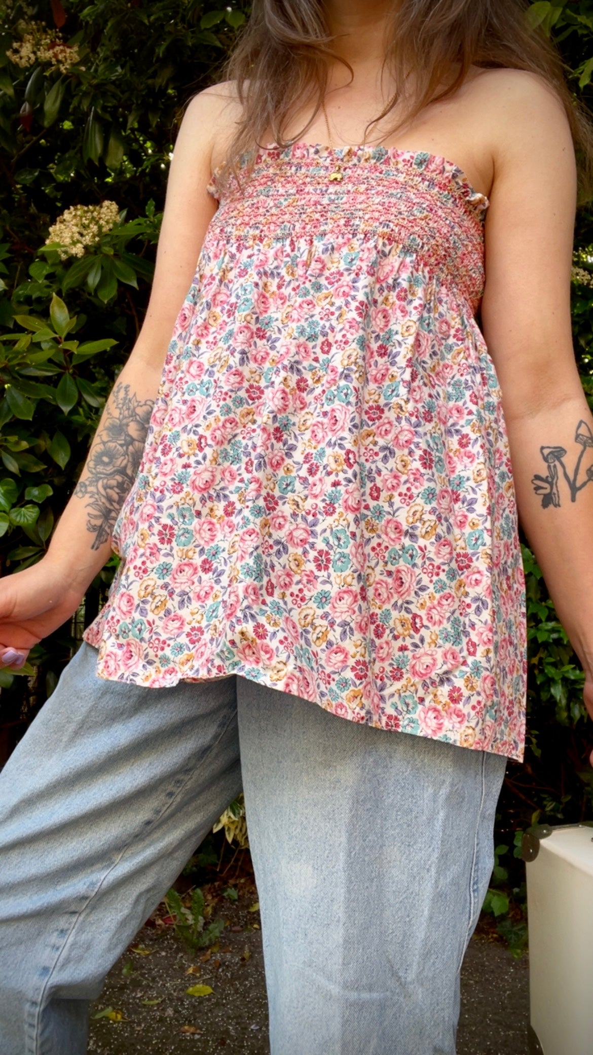 Floral Top (or skirt)