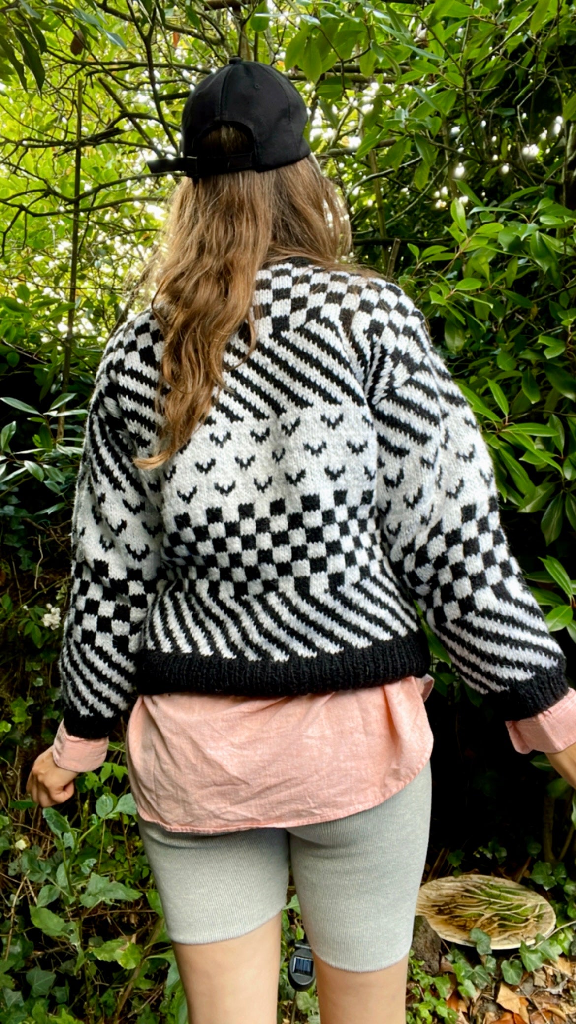 B&W Pattern Jumper