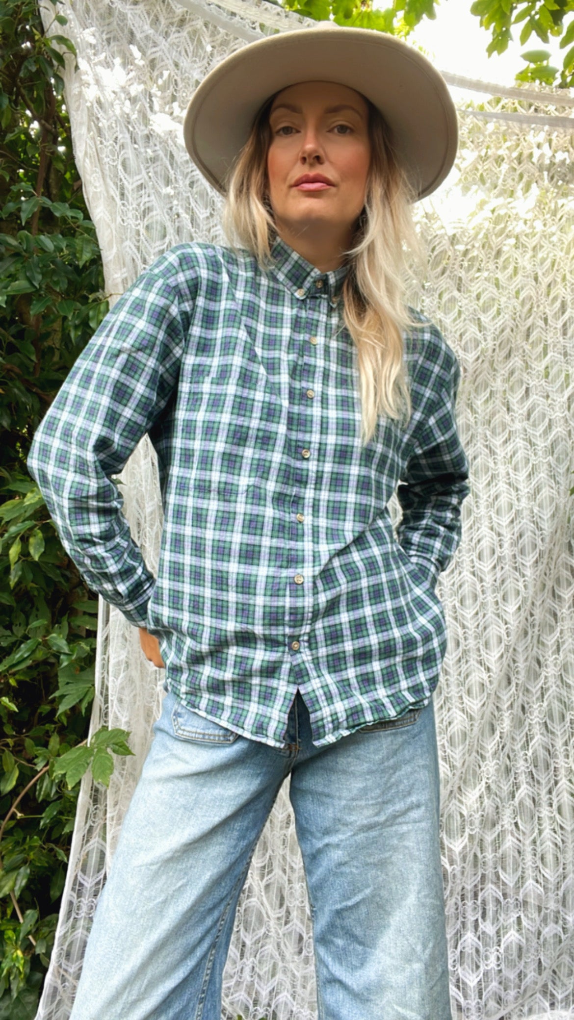 Classic button-down shirt