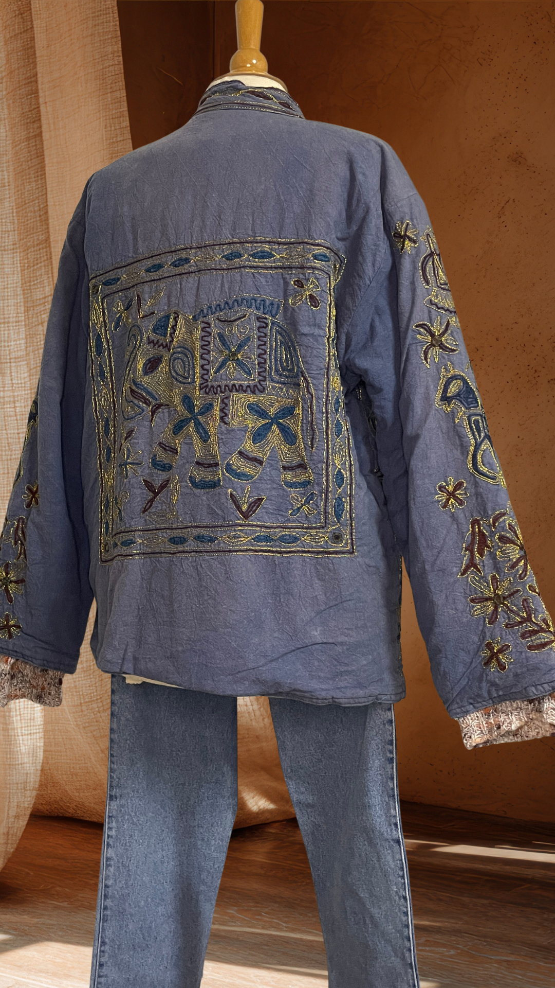 Padded Kantha Jacket