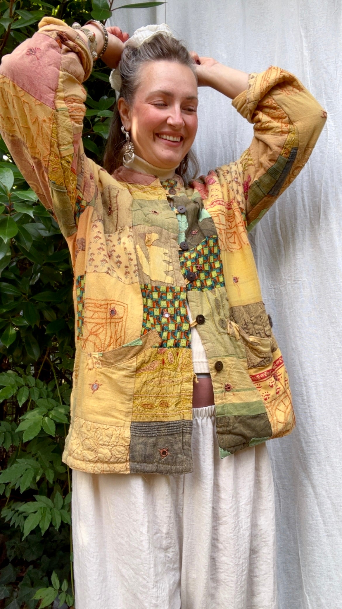 Patchwork Kantha Jacket