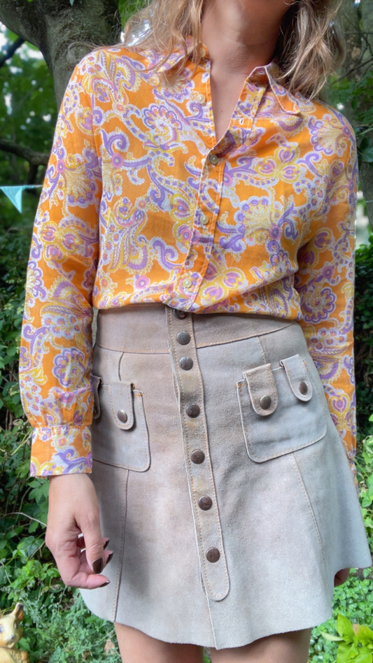 60s Floral Shirt