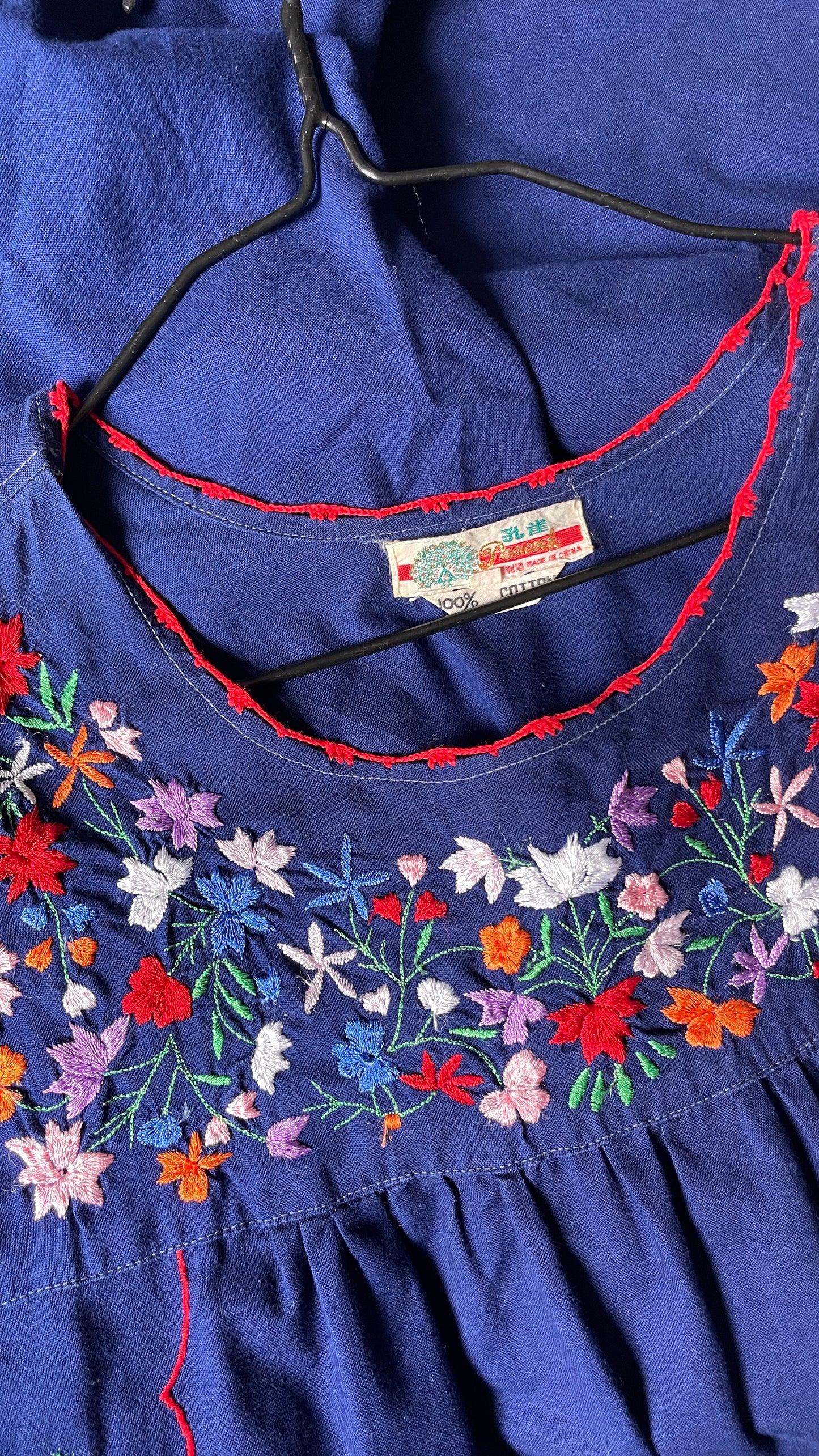 Embroidery Maxi Dress