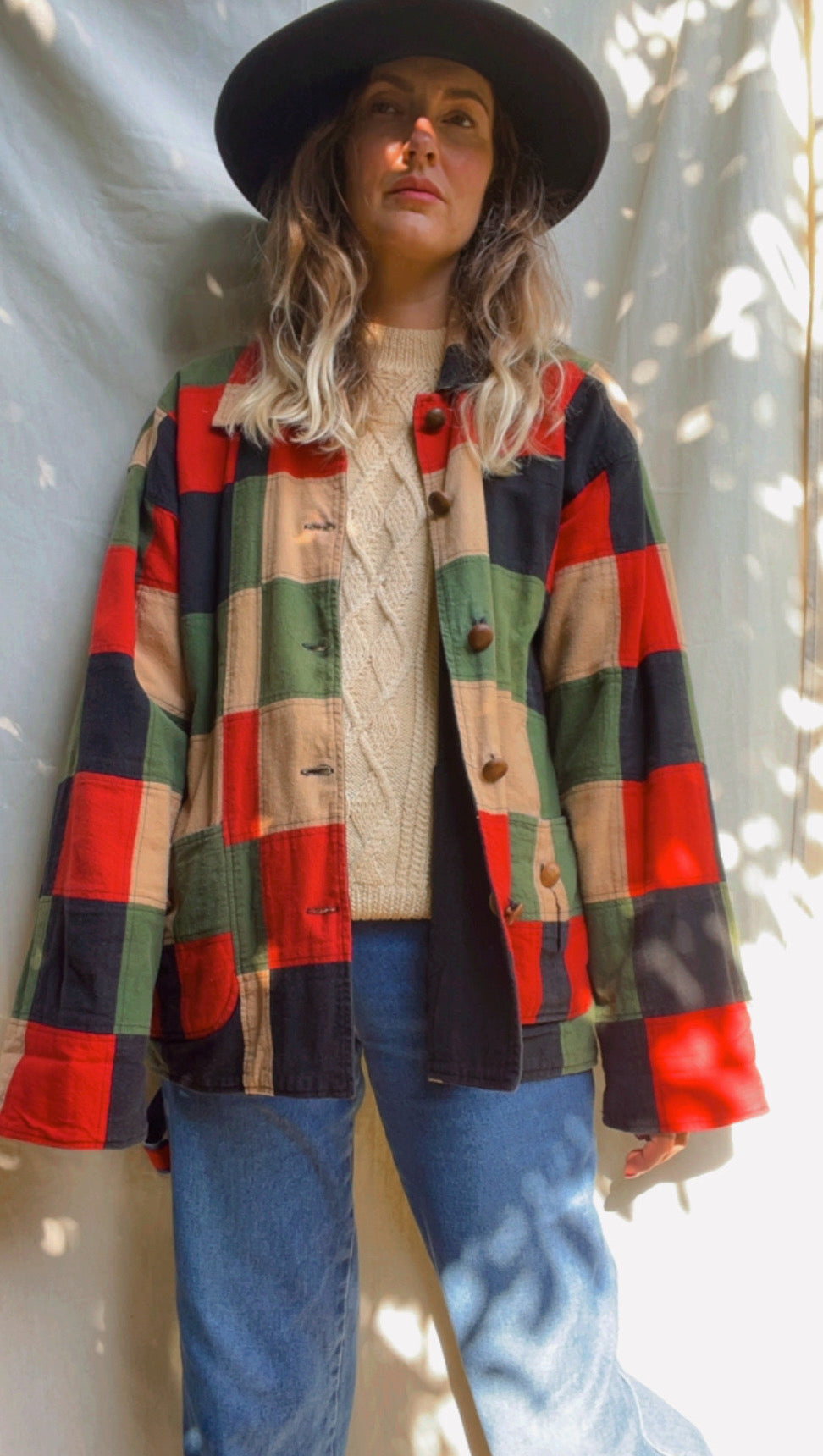 Reversible Patchwork Jacket