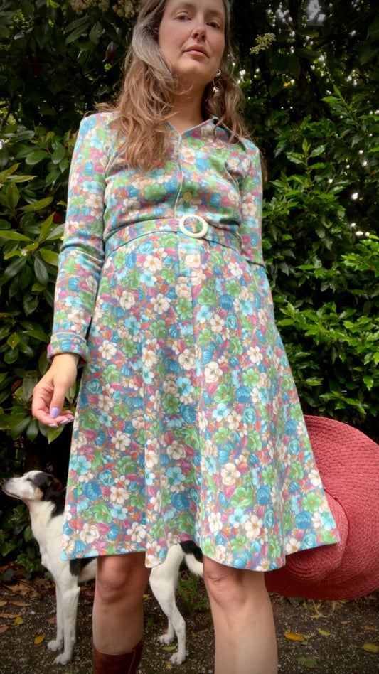 Floral 60’s Dress