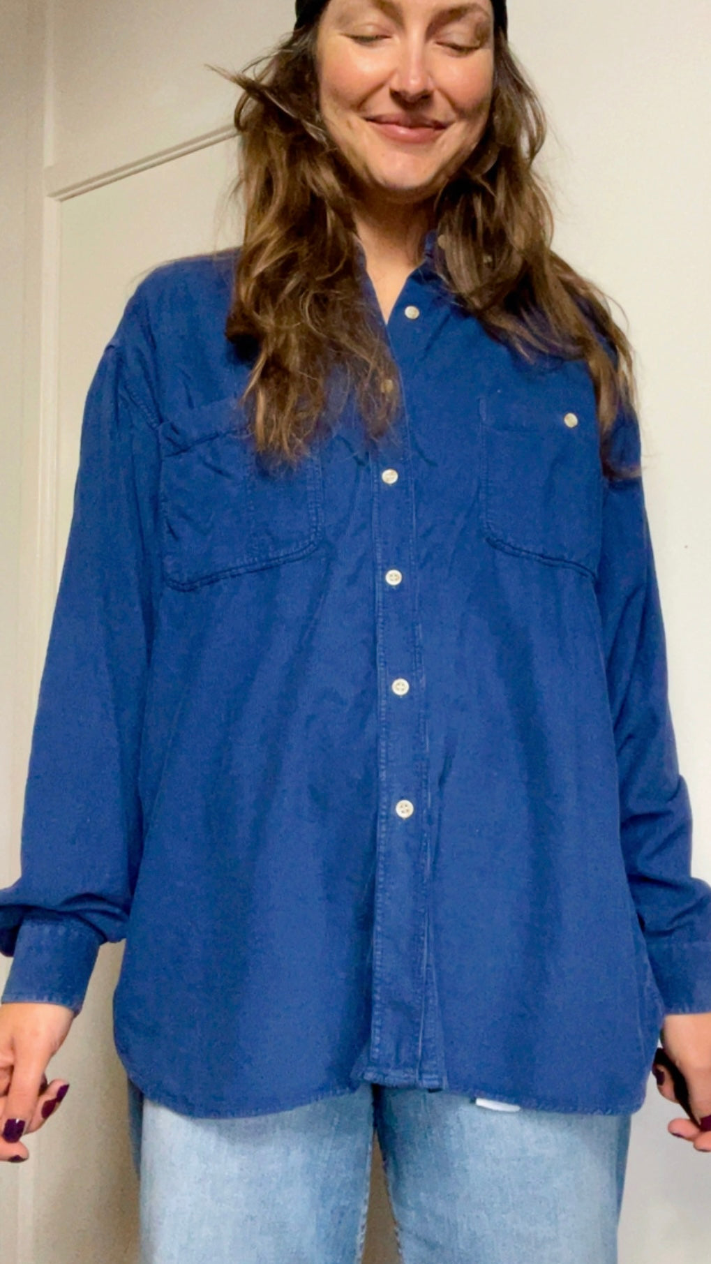 Corduroy Button Down Shirt