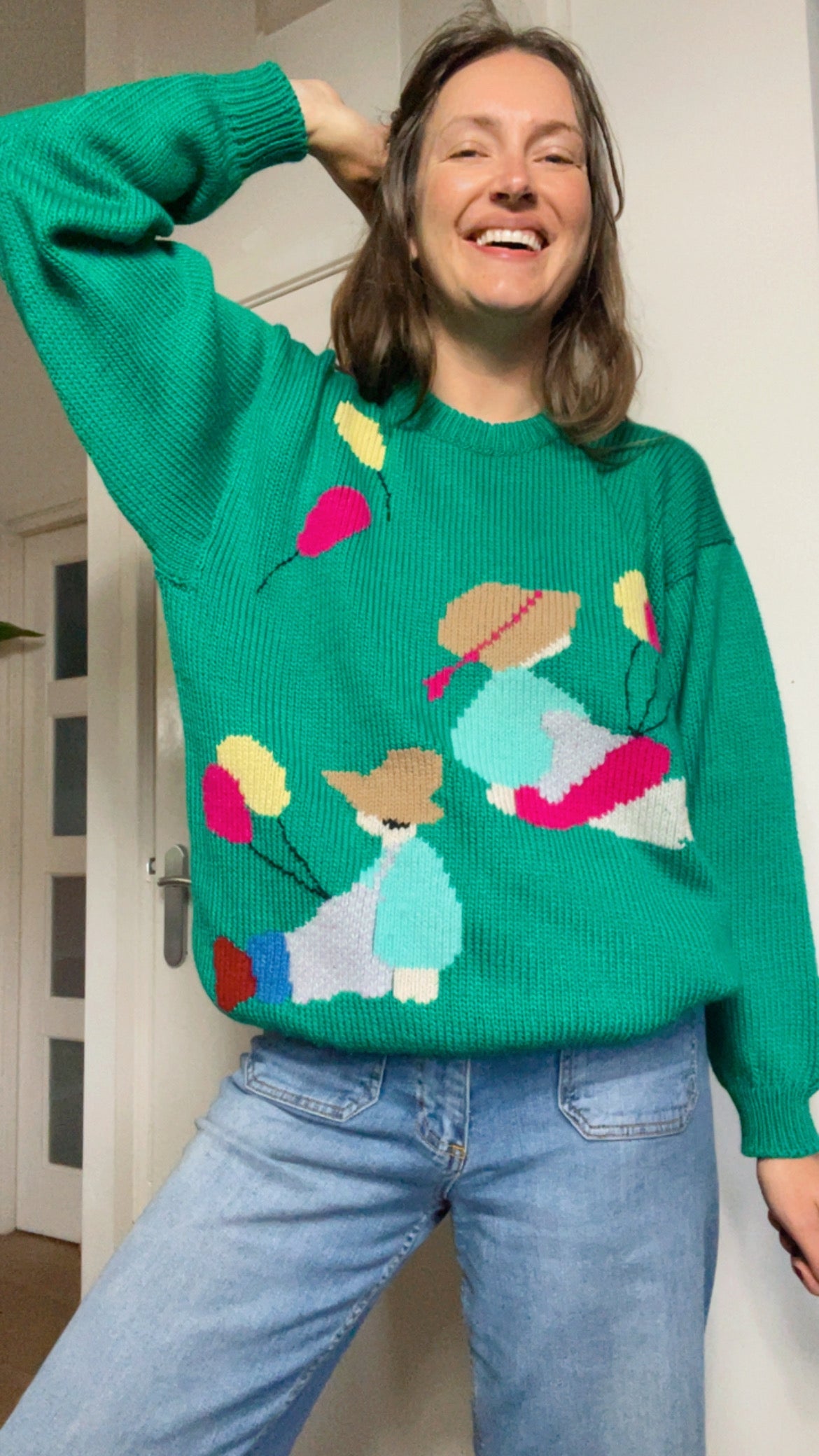 Girls & Balloons Jumper