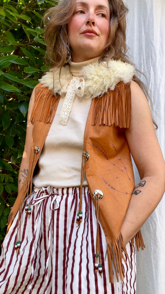 Natural Shearling Collar