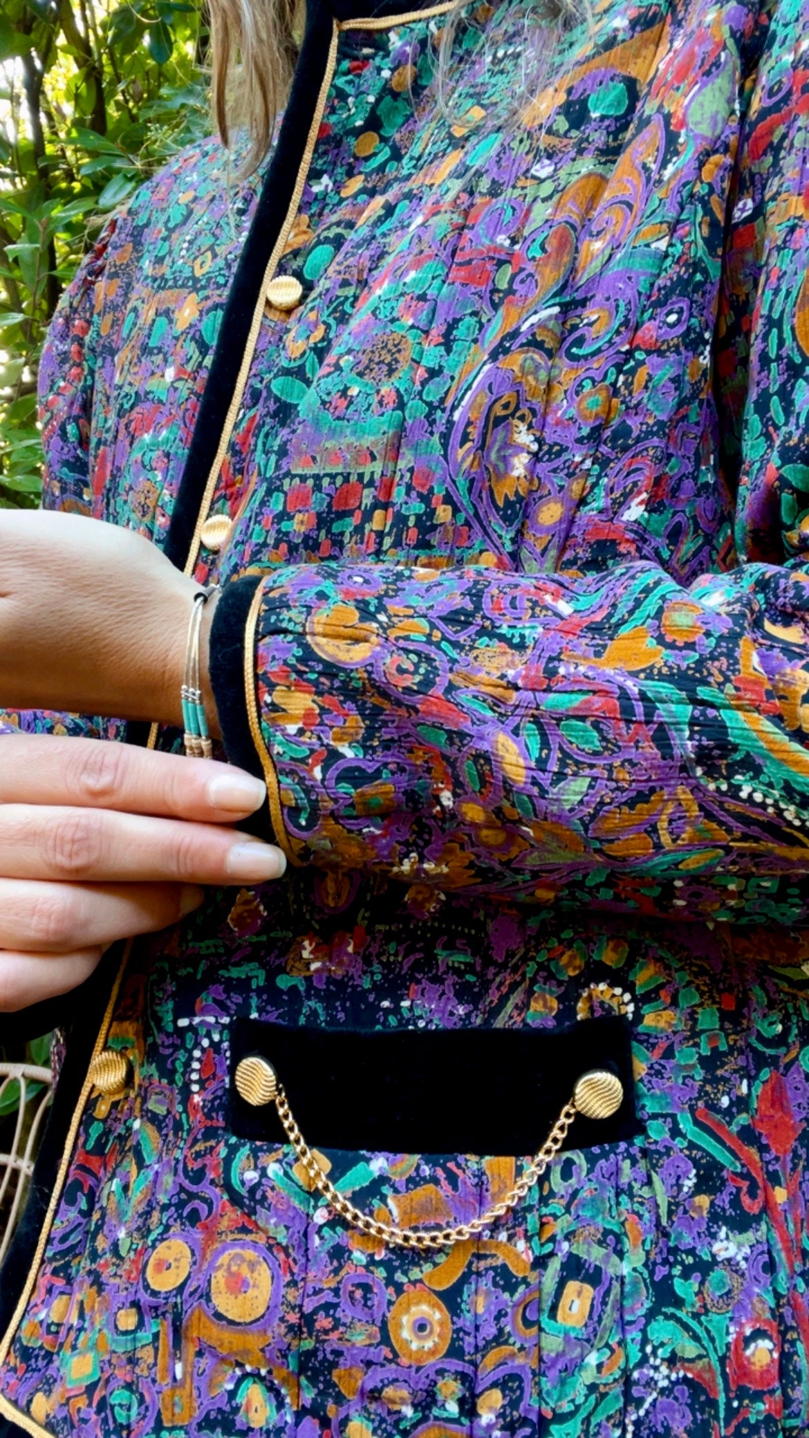 Colorful 80s Jacket