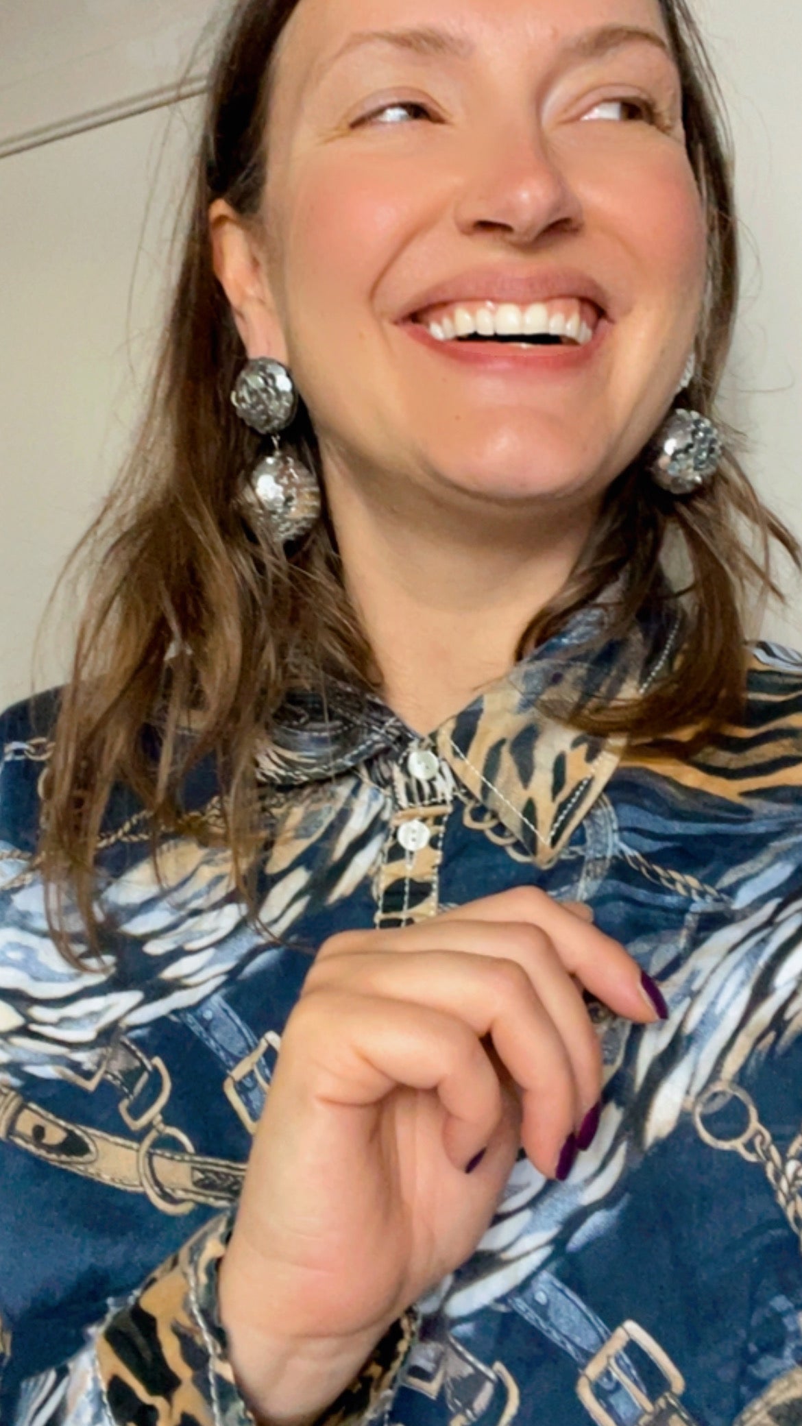 Sequin “Disco” Earrings