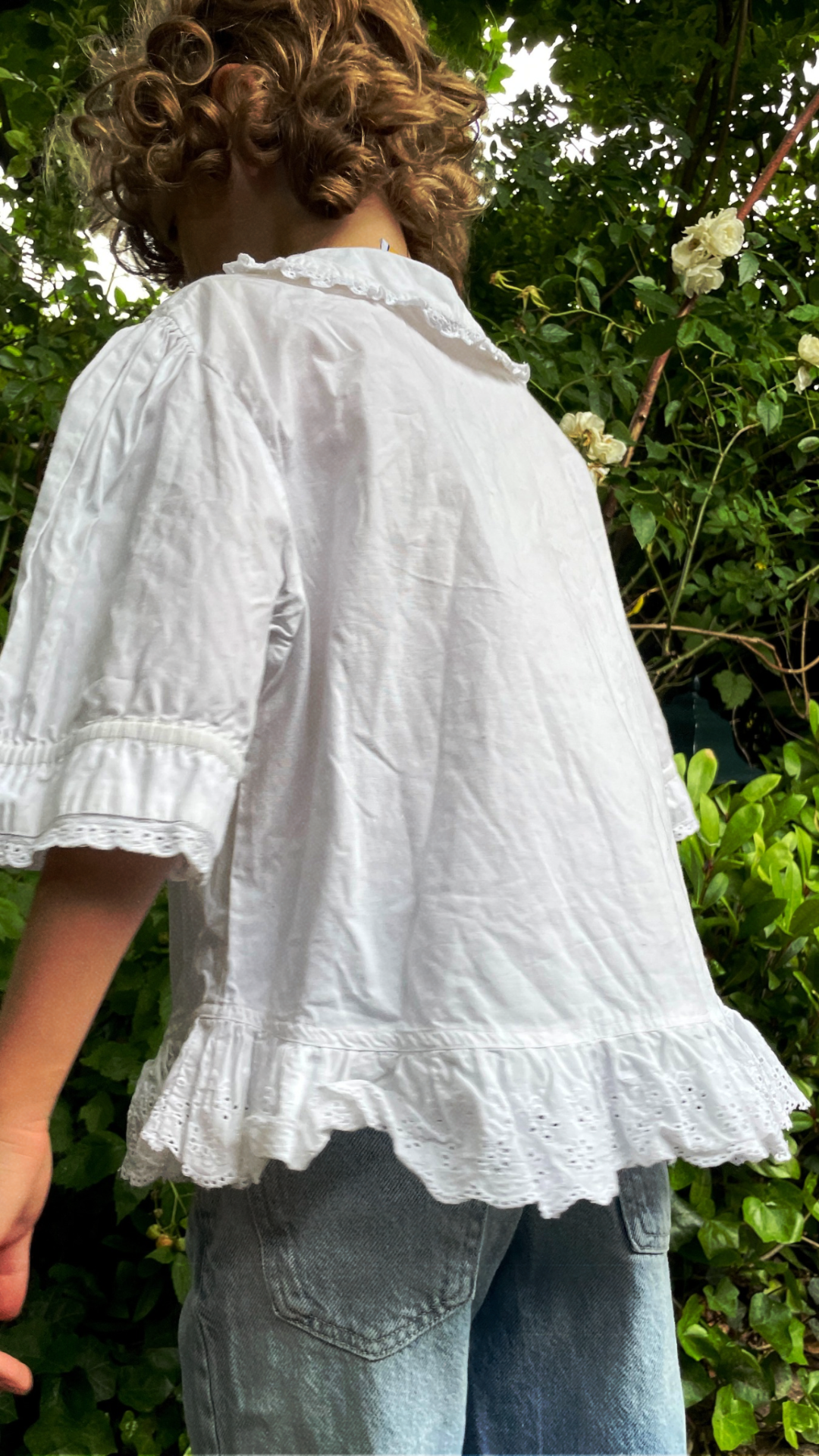 Broderie Anglaise Top