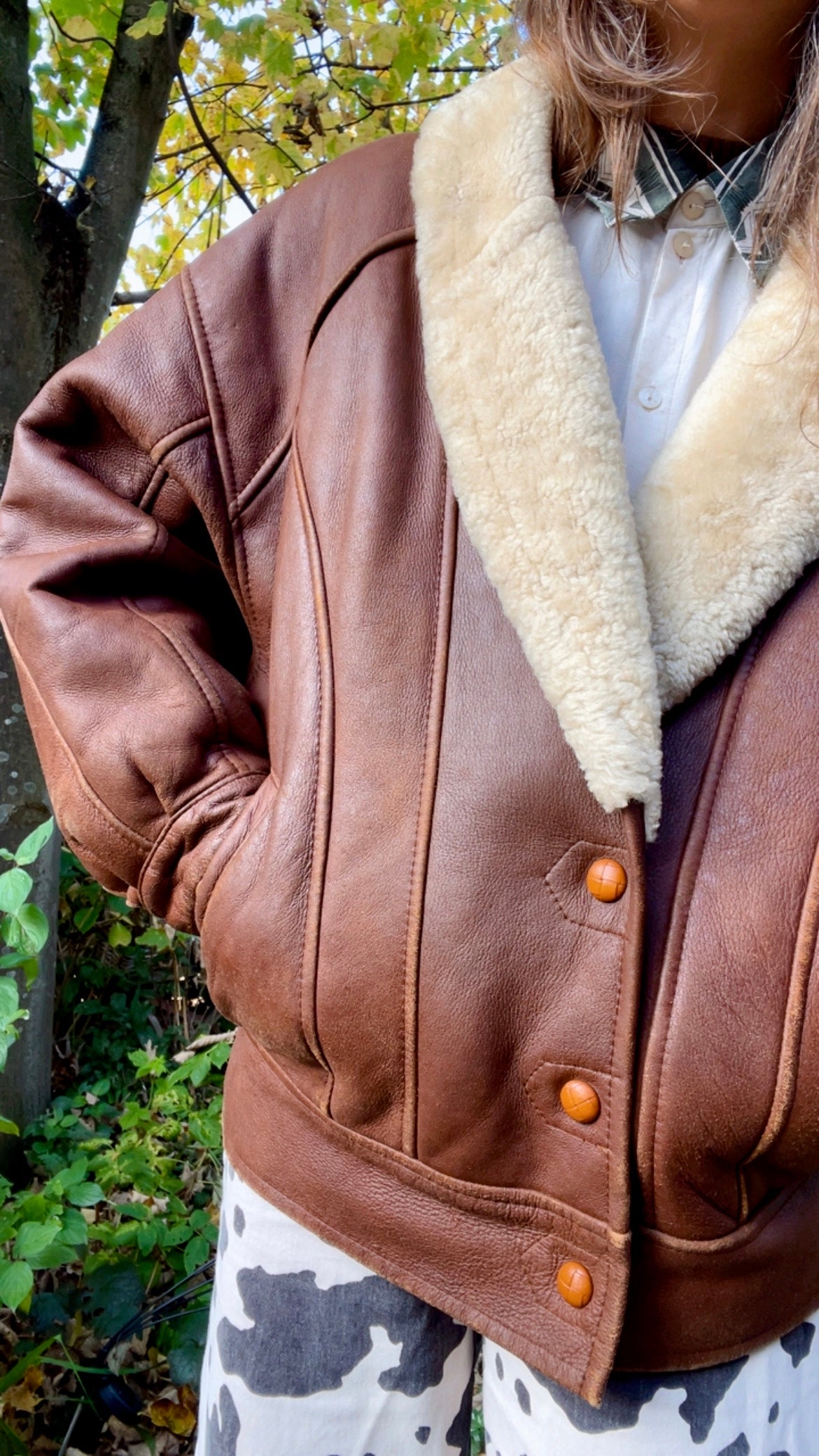 80s Shearling Coat