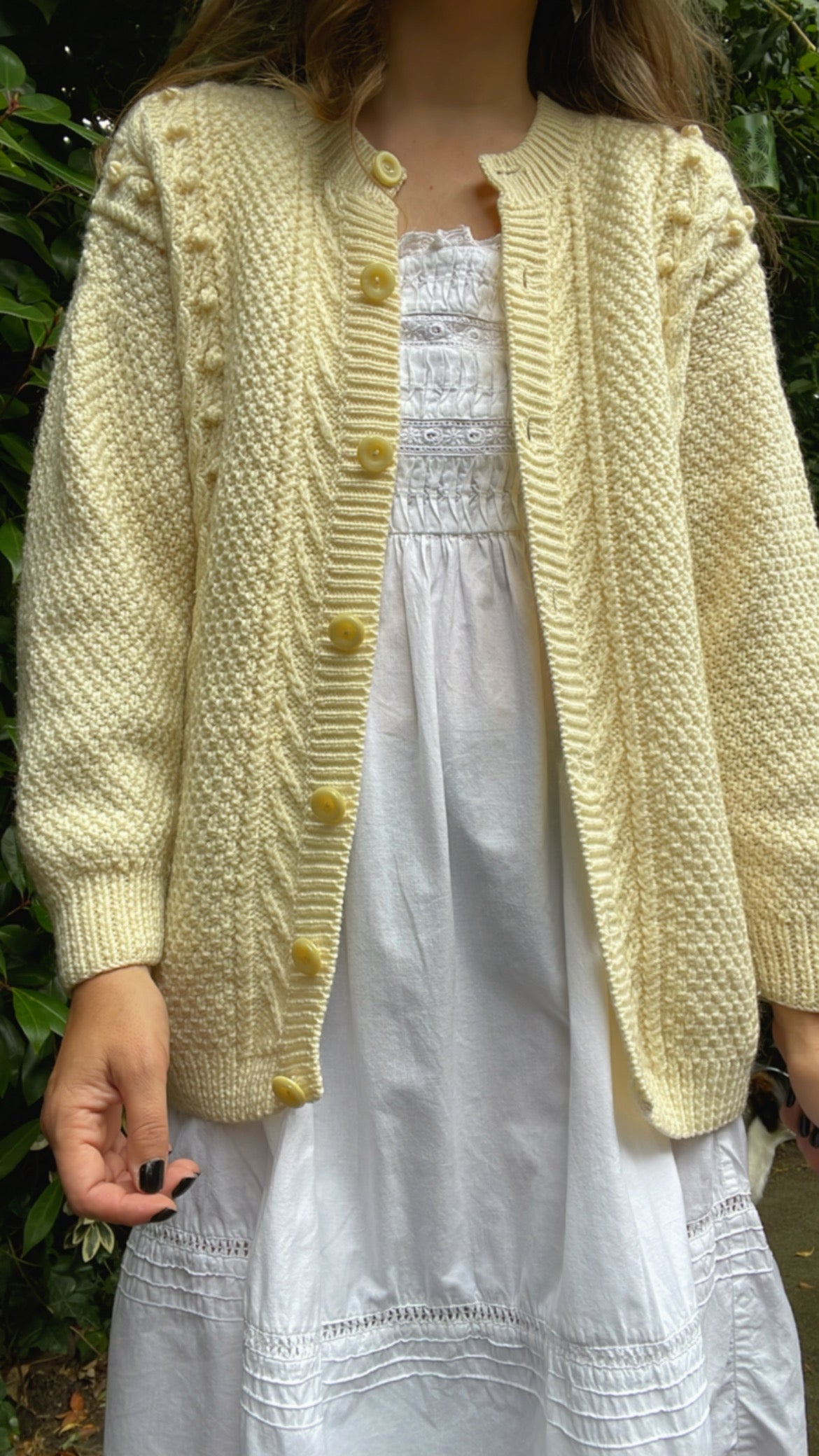 Broderie Cotton Gown