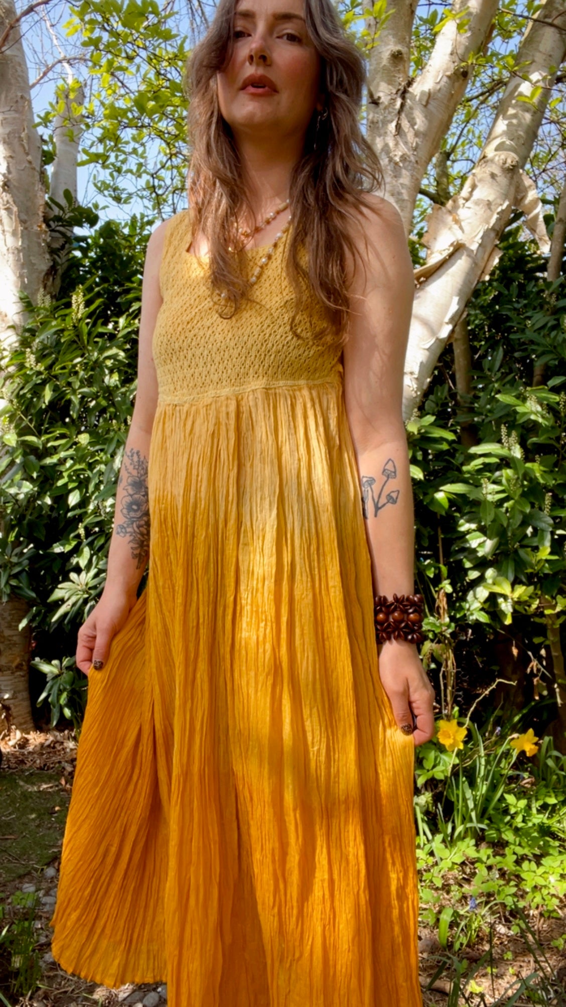 Yellow Sun Dress
