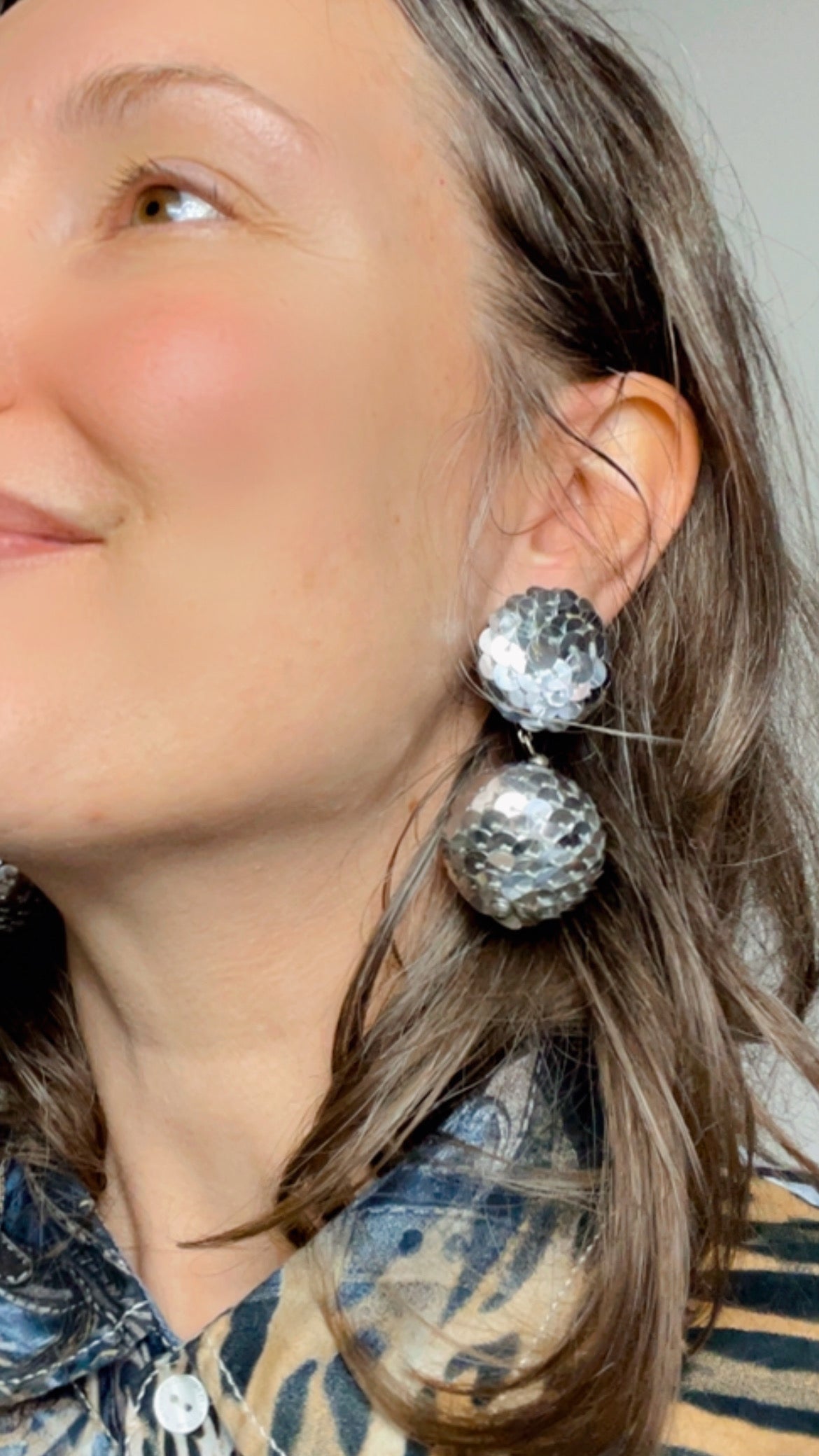 Sequin “Disco” Earrings